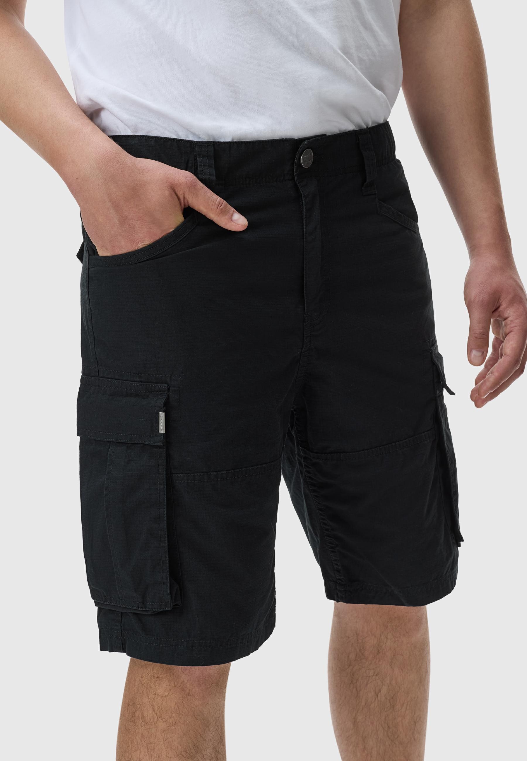 Ragwear Shorts »Merly«, (1 tlg.), Kurze Herren Cargo-Hose mit großen Taschen