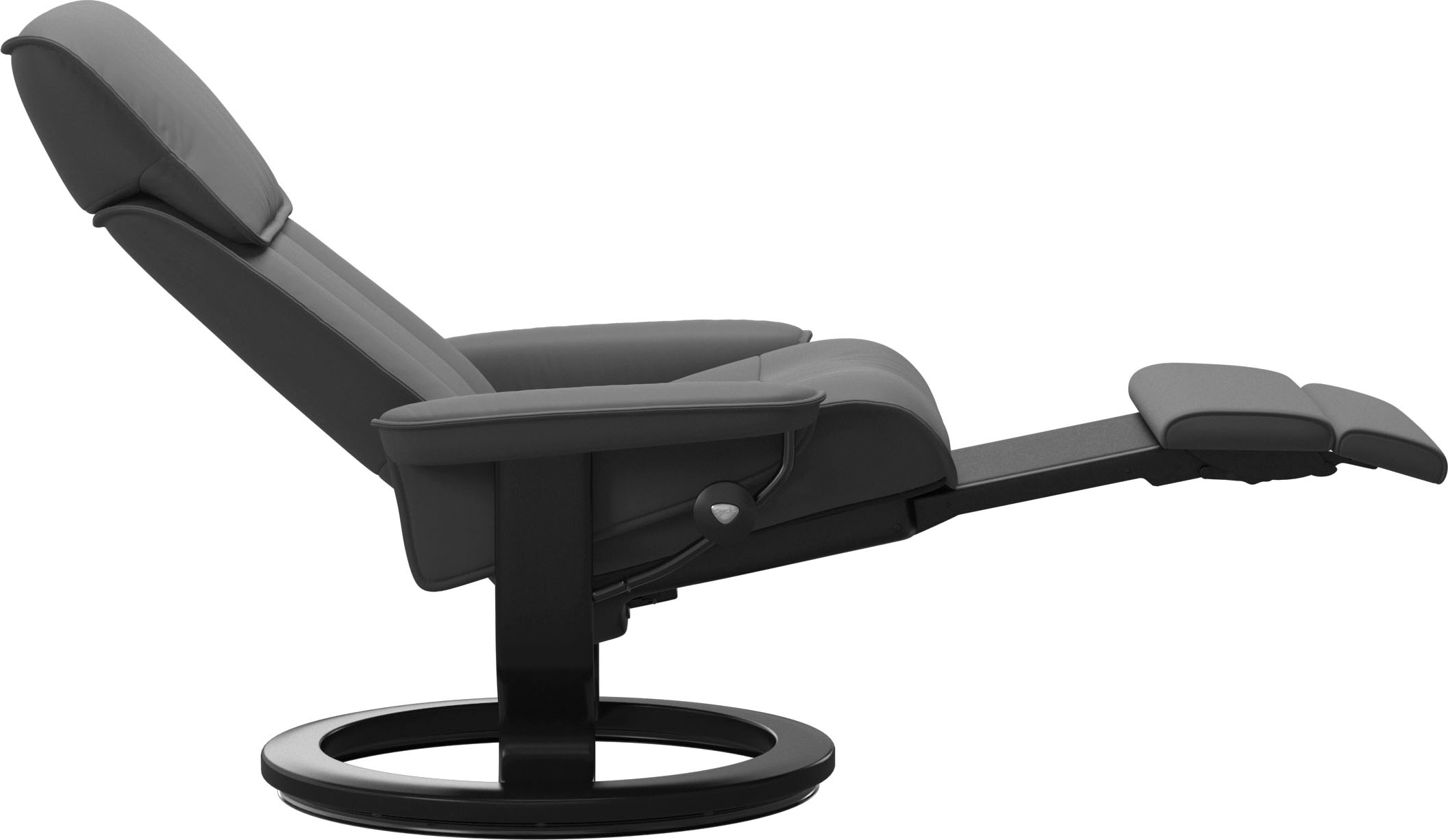 Stressless® Relaxsessel »Admiral«, verstellbar, optional 2-motorisch, Größe M & L, Gestell Schwarz
