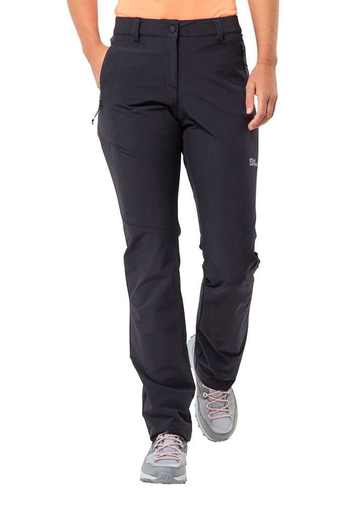 Jack Wolfskin Softshellhose "HOLDSTEIG PANTS W" Wanderhose, atmungsaktiv, windabweisend