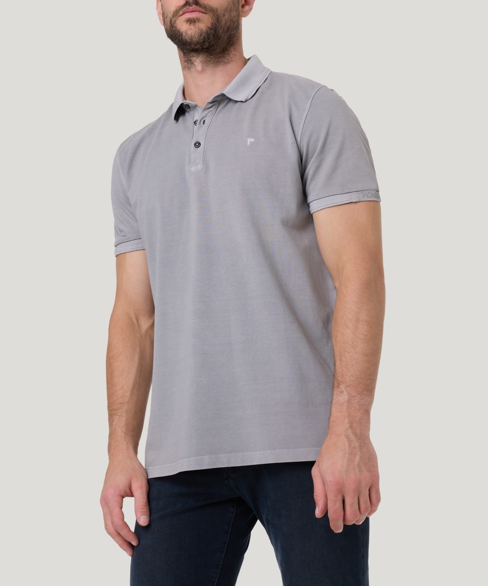 Pioneer Authentic Jeans Poloshirt, mit Logostickerei günstig online kaufen