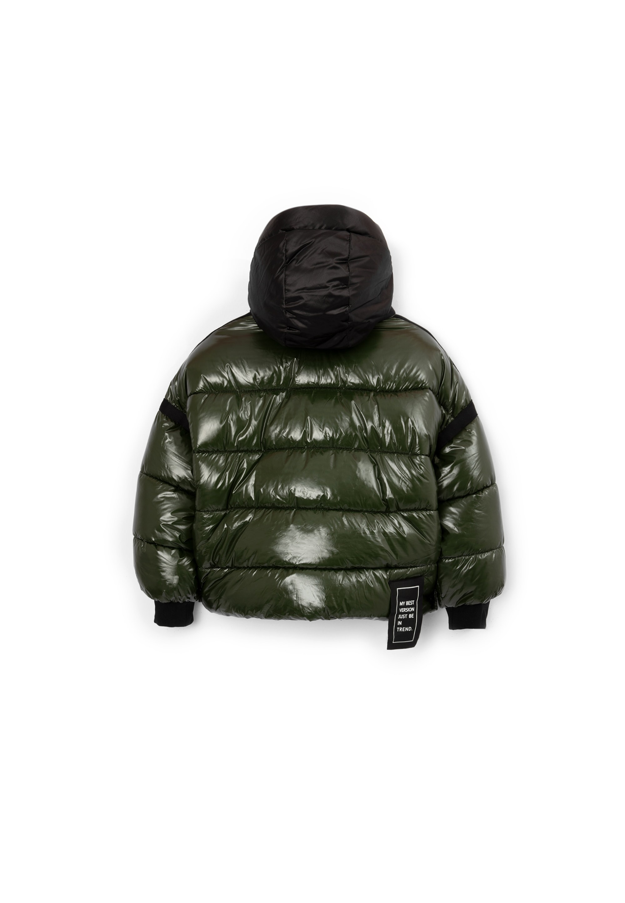 Gulliver Steppjacke, mit Stehkragen und Kapuze