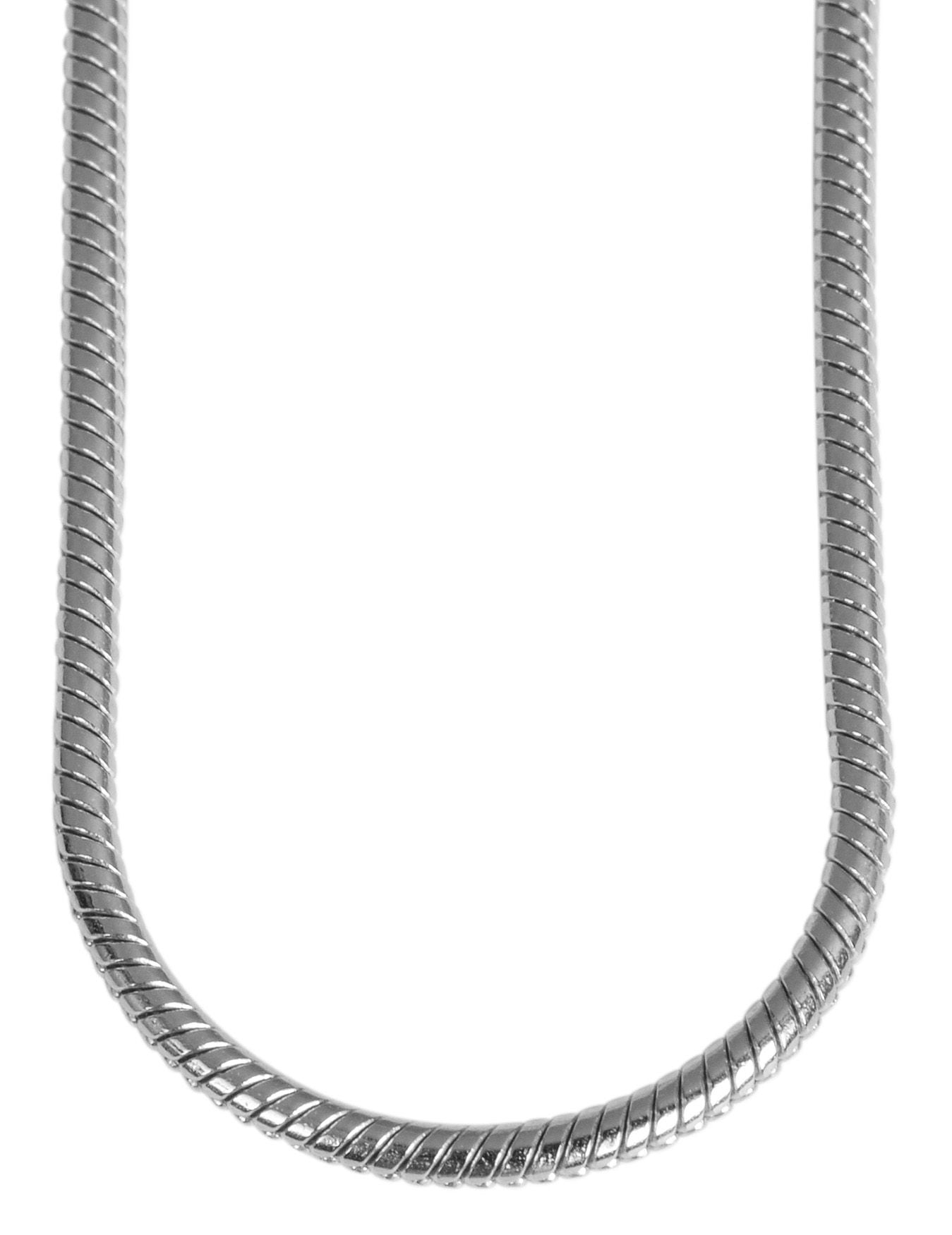 Adelia´s Kette ohne Anhänger »Halskette – Schlangenkette aus 925 Silber 42 cm« Ein Geschenk, das Freude macht