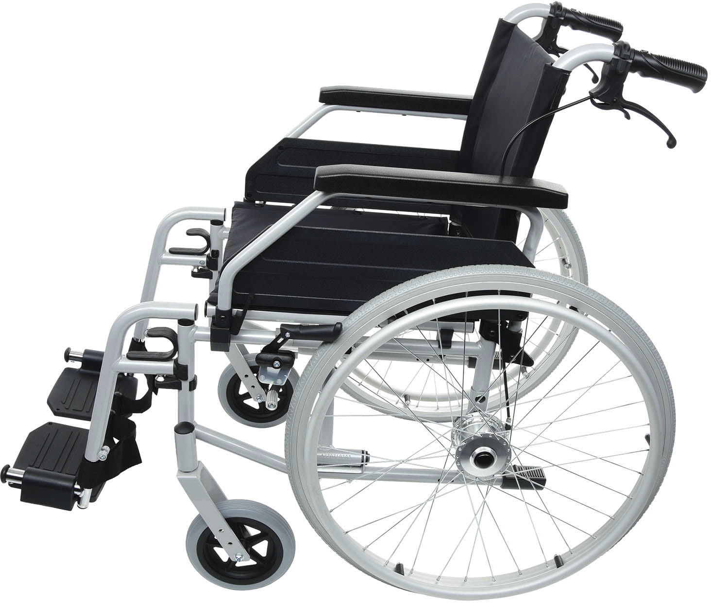 Thumbnail - bescomedical Transportrollstuhl "Primus MS 2.0" Sitzbreite 38 cm mit Trommelbremse