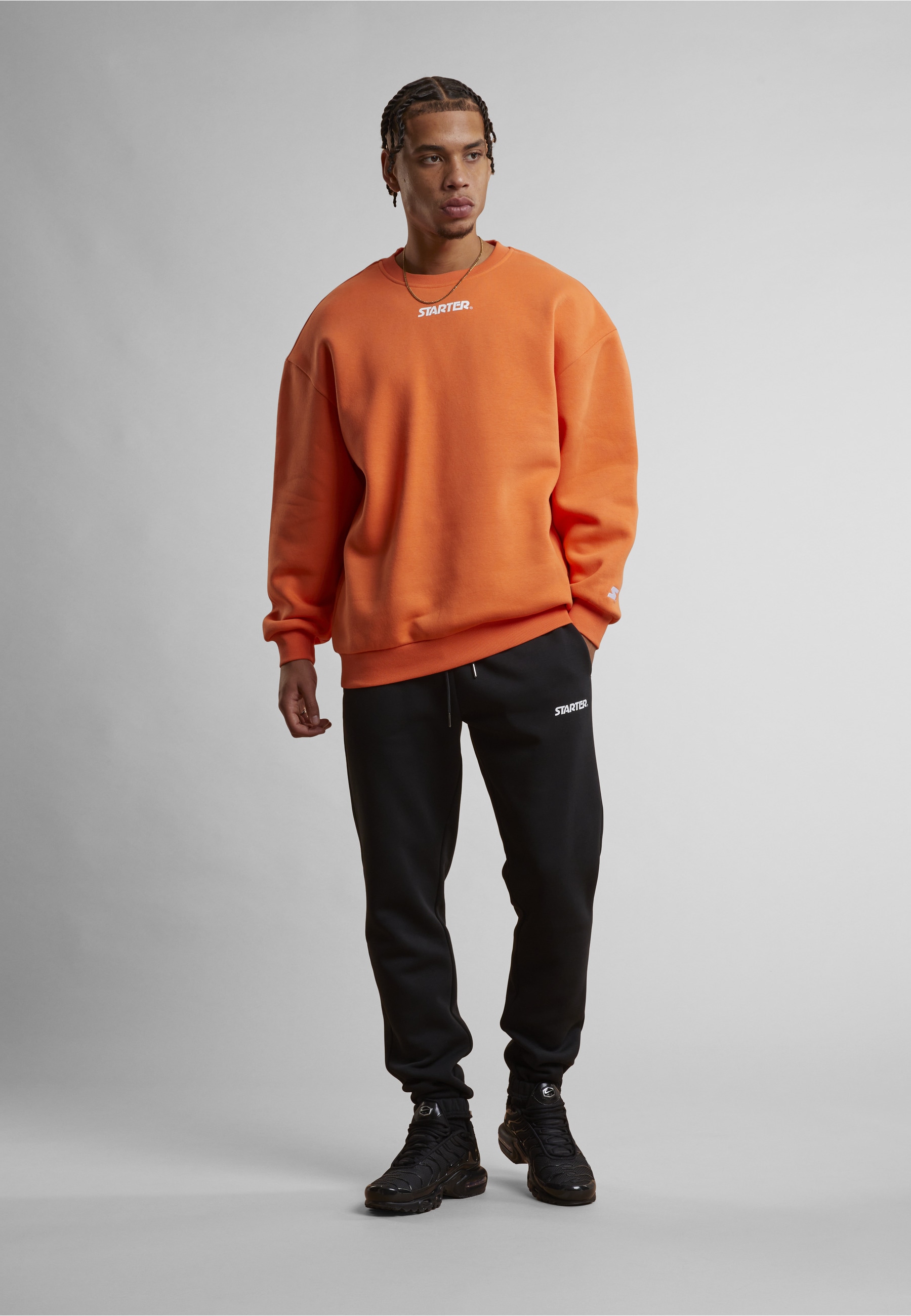 Starter Black Label Rundhalspullover »Starter Black Label Starter Small Logo Essential Crew« 1 Stk.