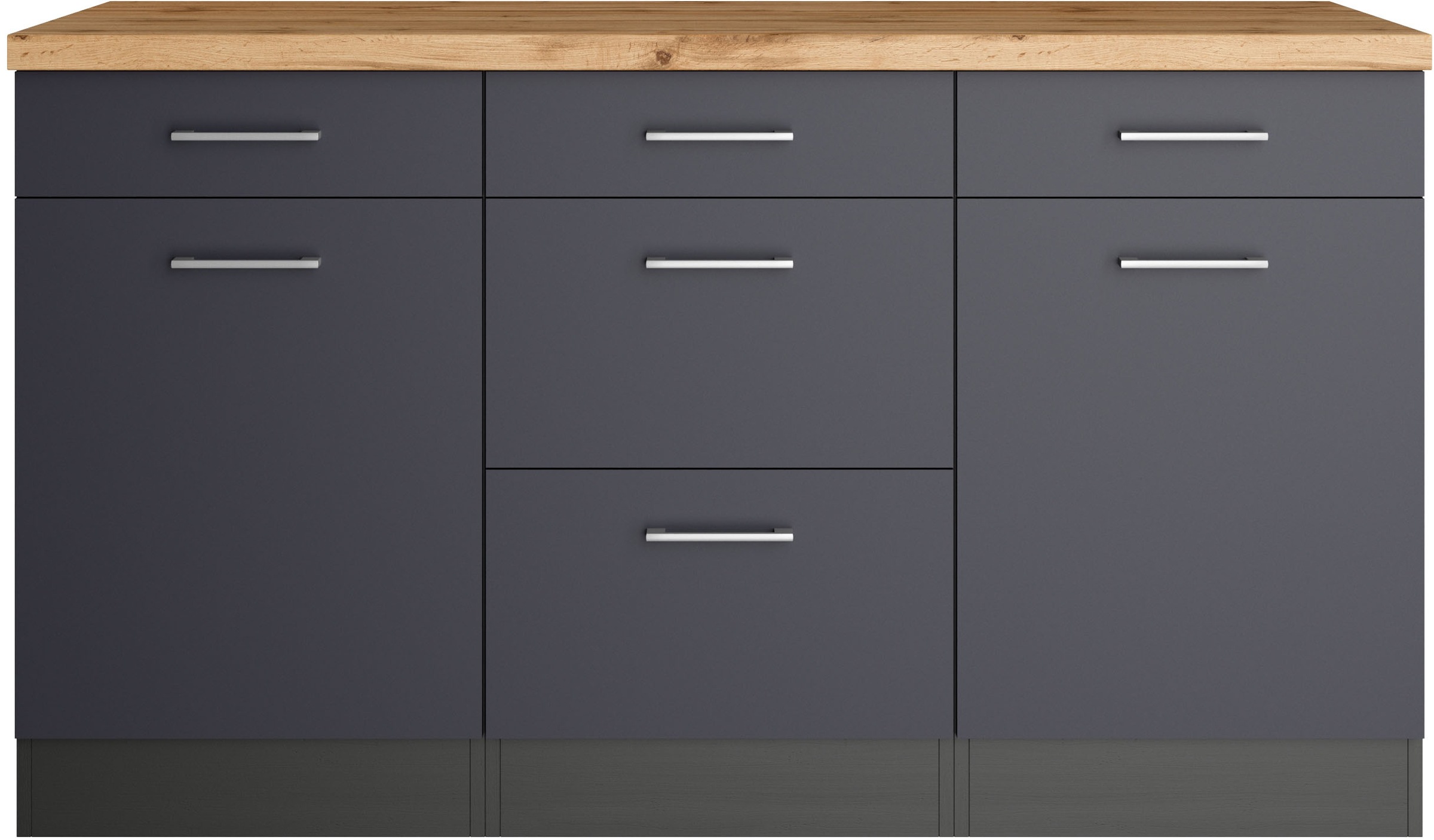 KOCHSTATION Unterschrank "KS-Milan", HELD Möbel, Unterschrank 150 cm, matte günstig online kaufen