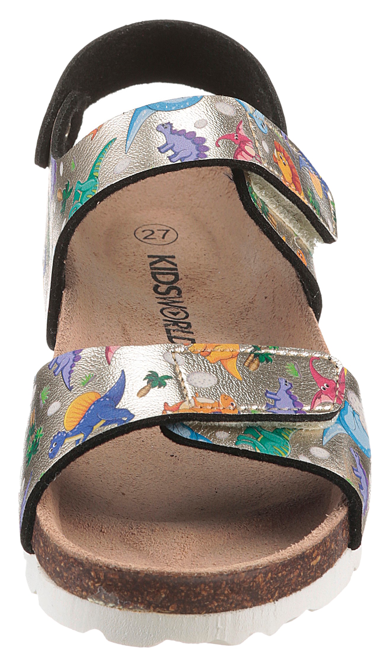 KIDSWORLD Riemchensandale »Dinos«, Klettschuh, Sommerschuh, Sandalette mit ergonomisch geformtem Fußbett