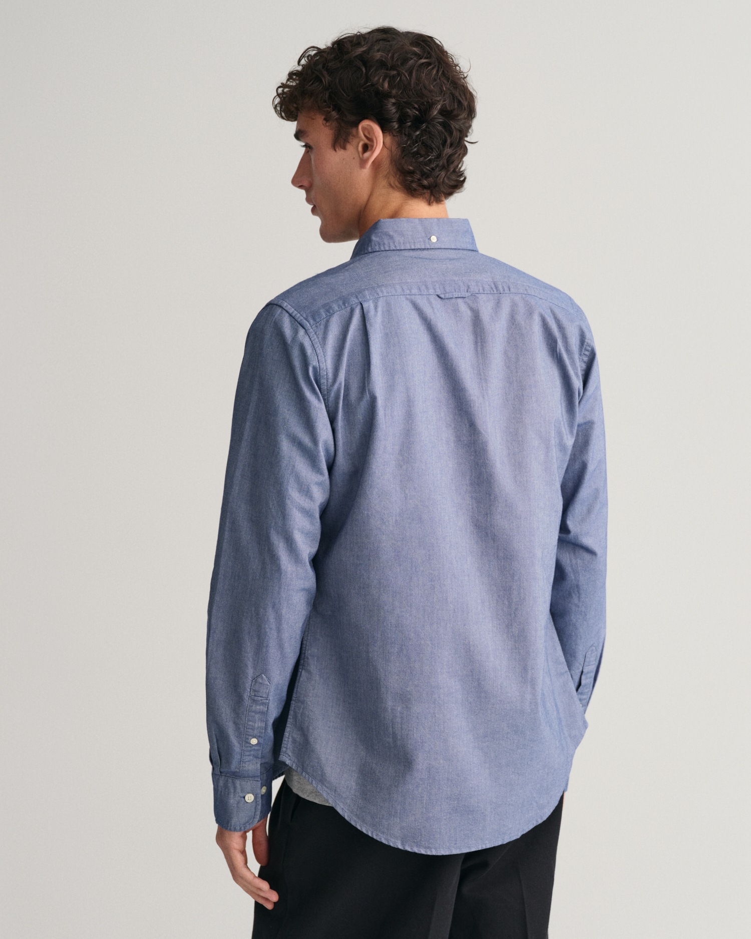 Thumbnail - Gant Langarmhemd "Slim Fit Oxford Hemd strukturiert langlebig dicker" Oxford Hemd Slim Fit