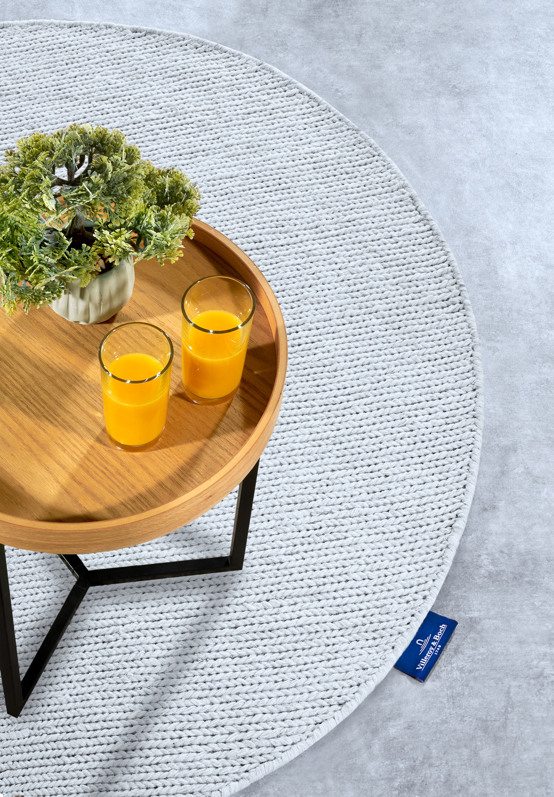 Villeroy & Boch Wollteppich »Francois«, rechteckig, 7 mm Höhe, in rund, oval, Läufer, handgewebt, Wolle, Wohnzimmer, Schlafzimmer