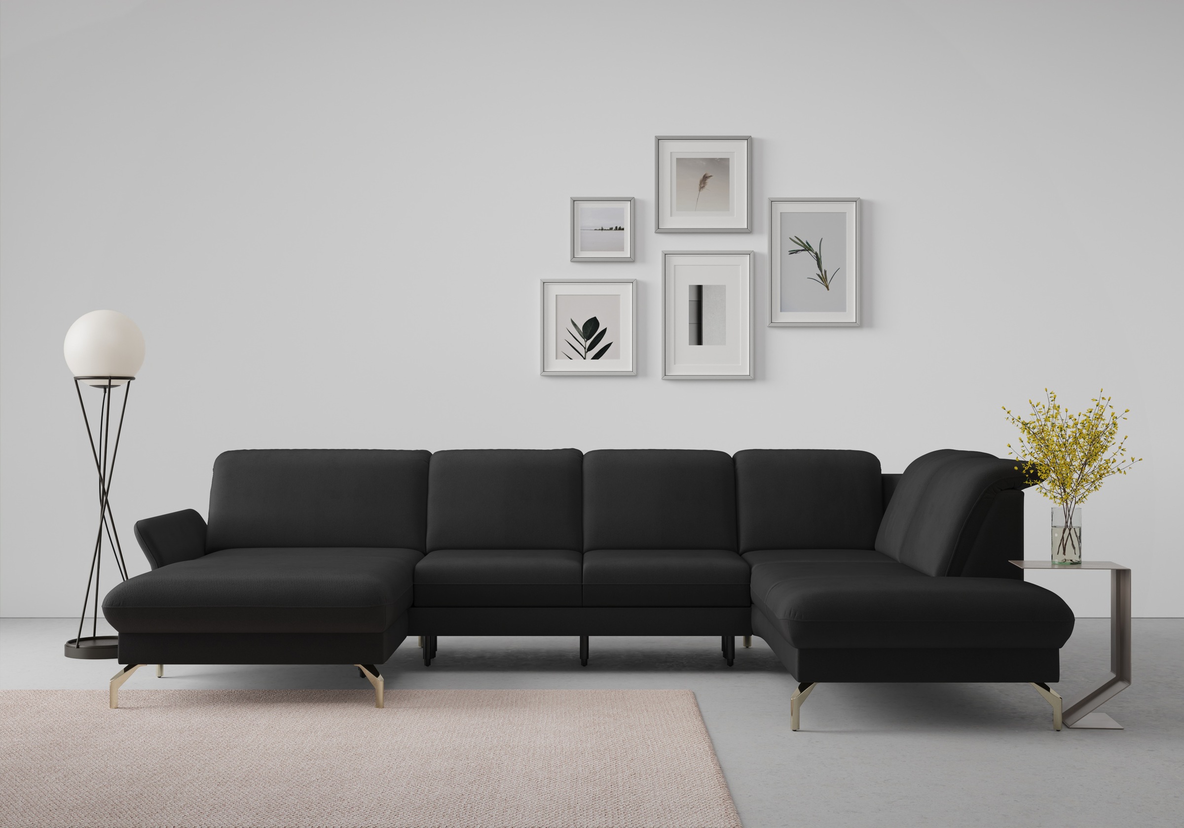 sit&more Wohnlandschaft "Fashion U-Form" wahlweise mit Kopfteilverstellung, günstig online kaufen