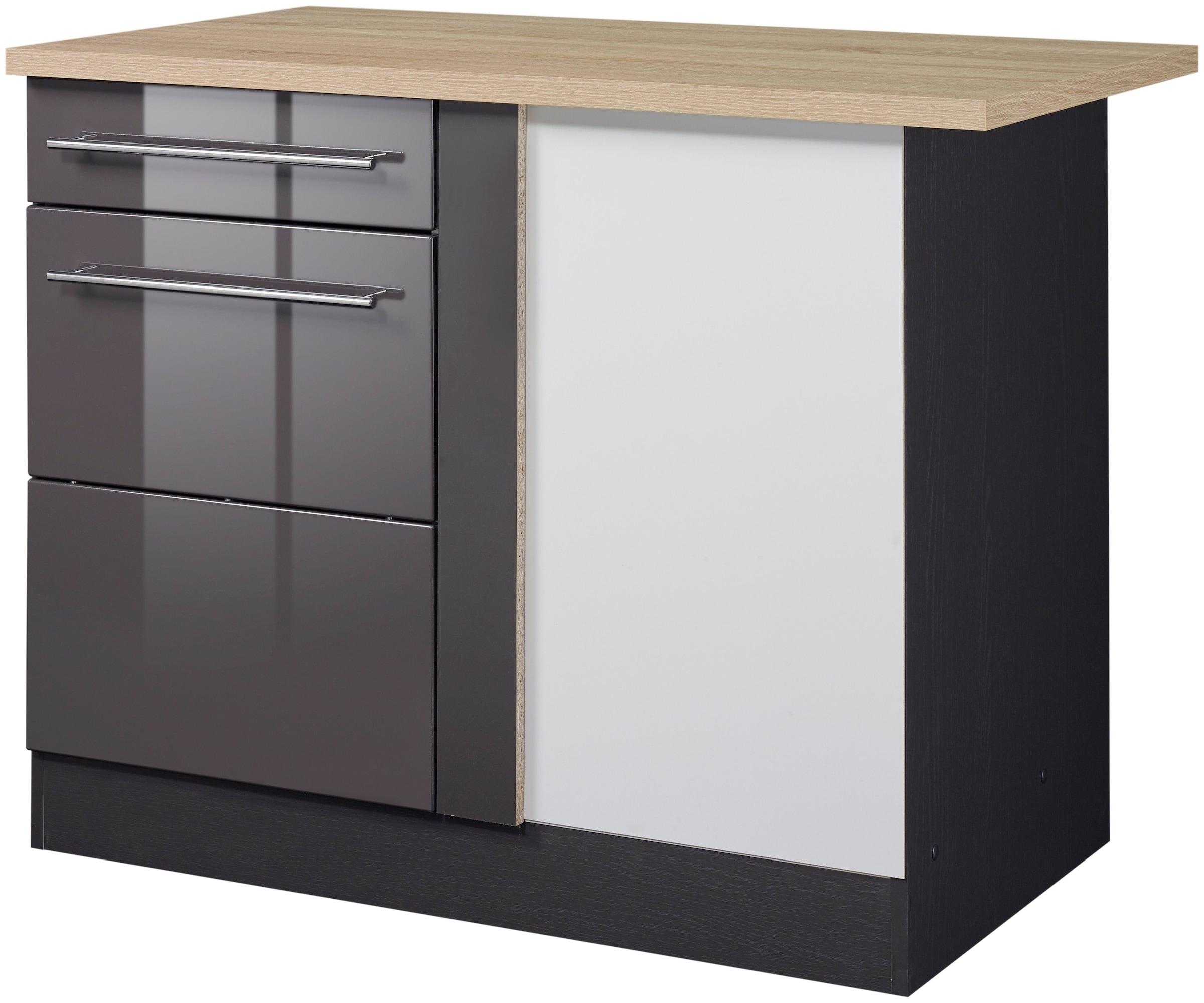 KOCHSTATION Eckunterschrank »KS-Wien«, Breite 110 cm