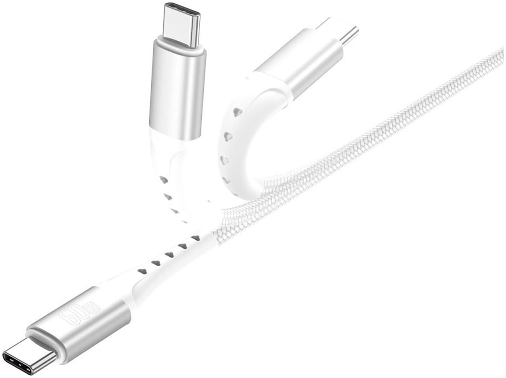 4smarts USB-Kabel »PrimeCord USB-C 60W«, USB Typ C-USB Typ C, 150,00 cm