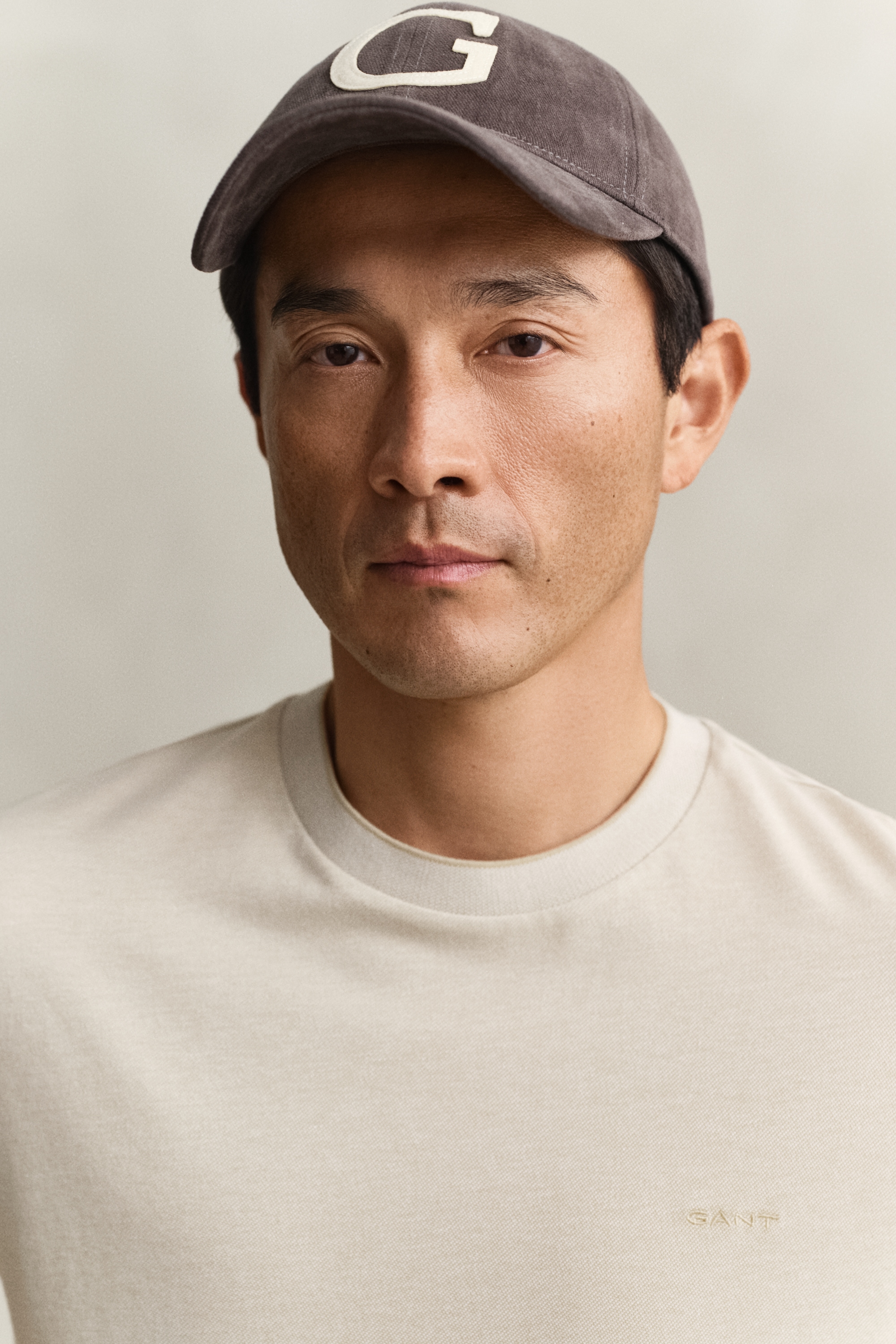 Gant T-Shirt "TONE PIQUE" Regular fit mit Rundhalsausschnitt günstig online kaufen