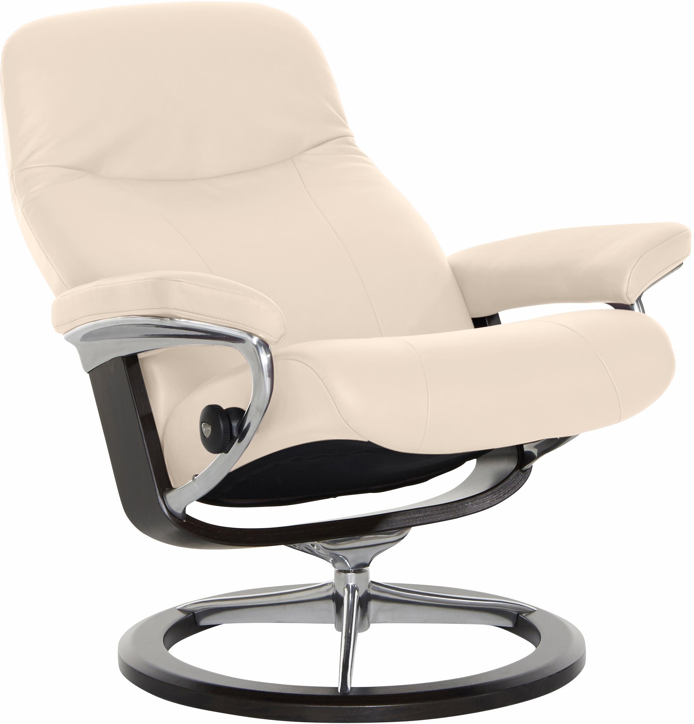 BAUR (Set), | Base, Gestell Wenge »Garda«, Signature mit Relaxsessel M, Größe Stressless®