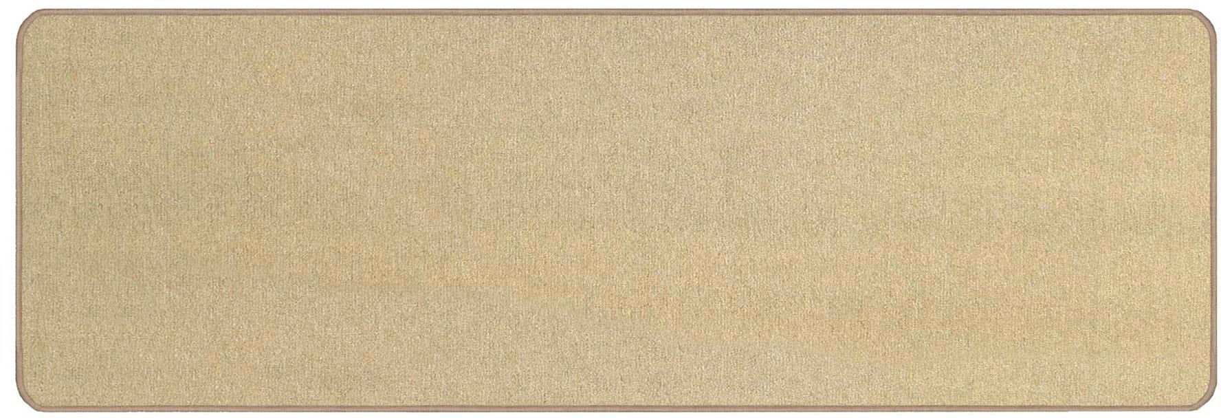 Läufer, B:67cm H:5mm L:200cm, beige, PRIMAFLOR-IDEEN IN TEXTIL, Polypropylen (PP), Flur, Teppiche, "MACAO, Made in Netherlands", Teppich-Läufer, Uni