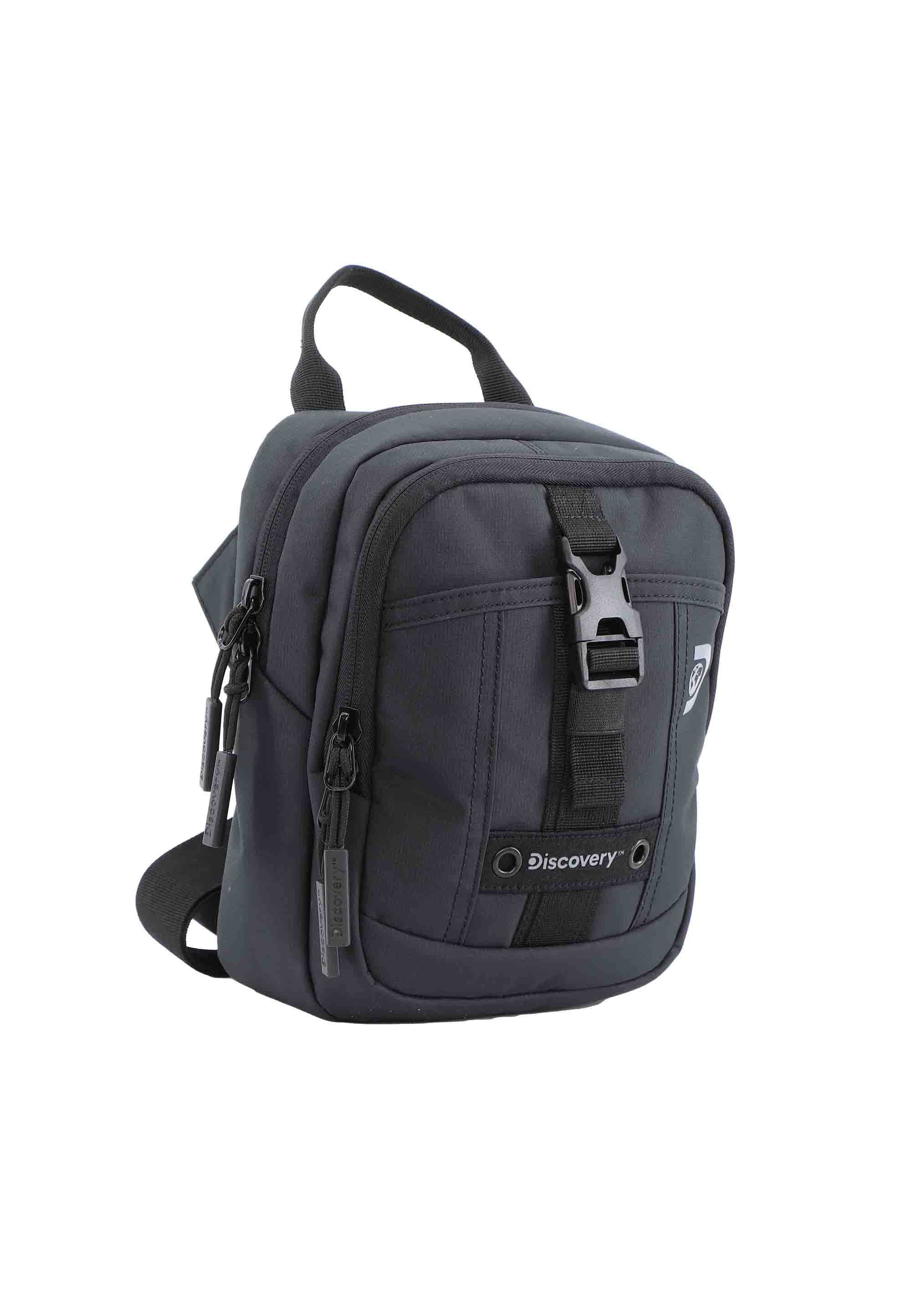 Discovery Schultertasche »Shield«, Hergestellt aus robustem rPet Polyester-Material