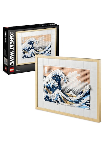 Konstruktionsspielsteine »Hokusai – Große Welle (31208), LEGO® Art«, (1810 St.)