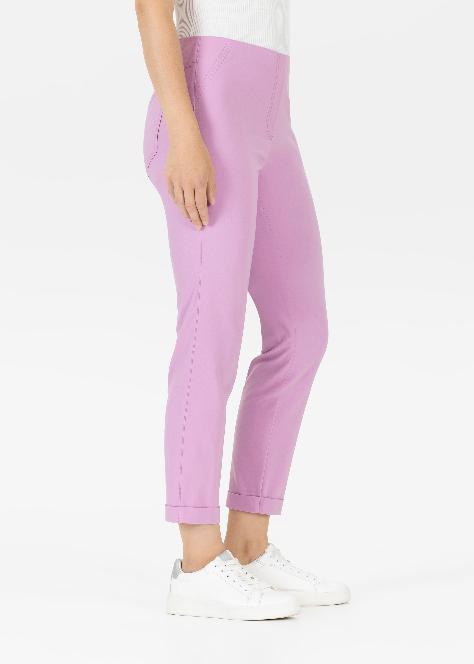 Stehmann Stoffhose »Sylvia-680«  3/4-Hose mit schmalem Bein