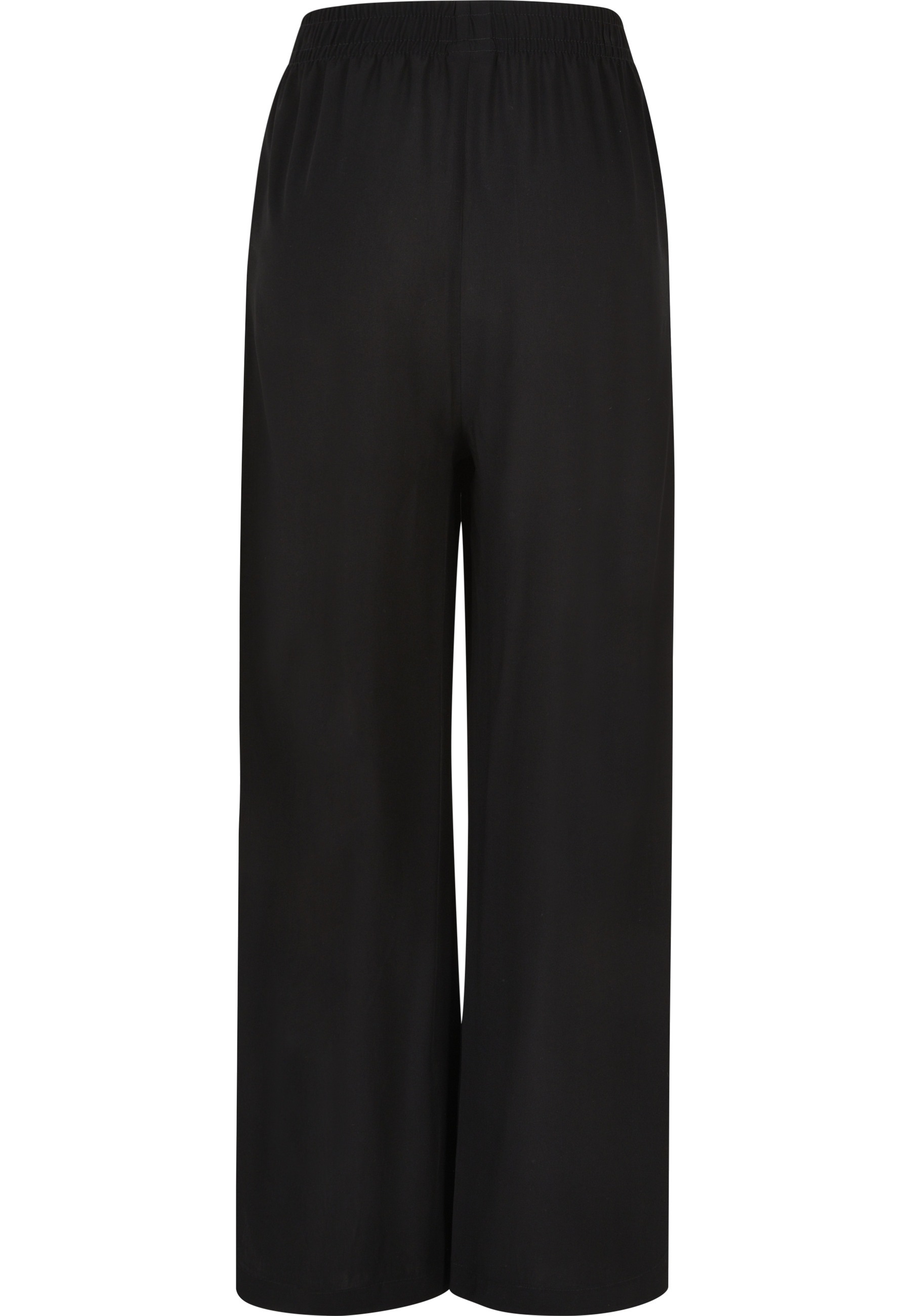 URBAN CLASSICS Stoffhose "Urban Classics Damen Ladies Wide Leg Viscose Pant günstig online kaufen