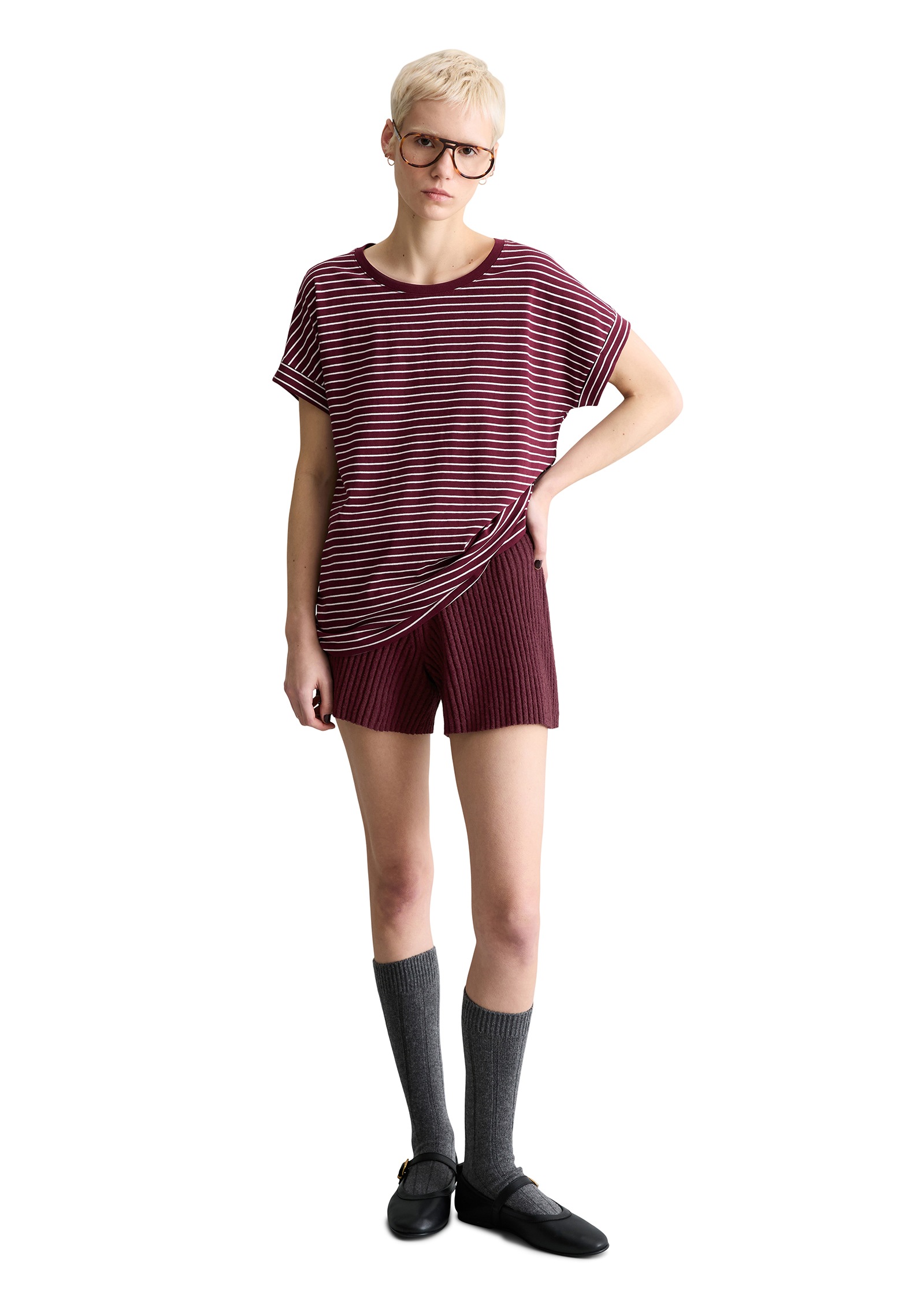 Marc O'Polo DENIM T-Shirt regular aus weichem Single Jersey