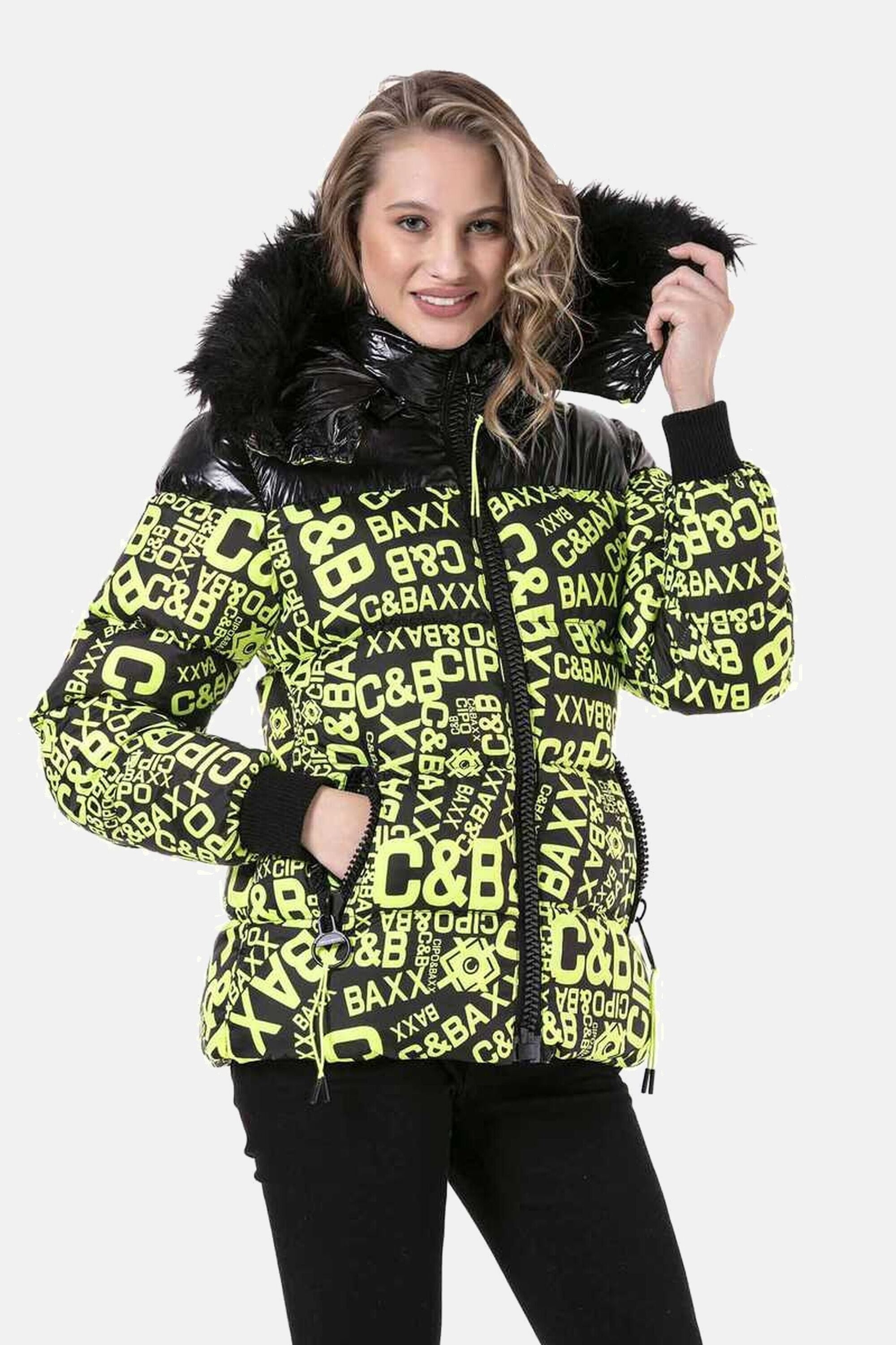 Winterjacke »Jacken«, mit Kapuze, mit modischem Allover-Print, WM129