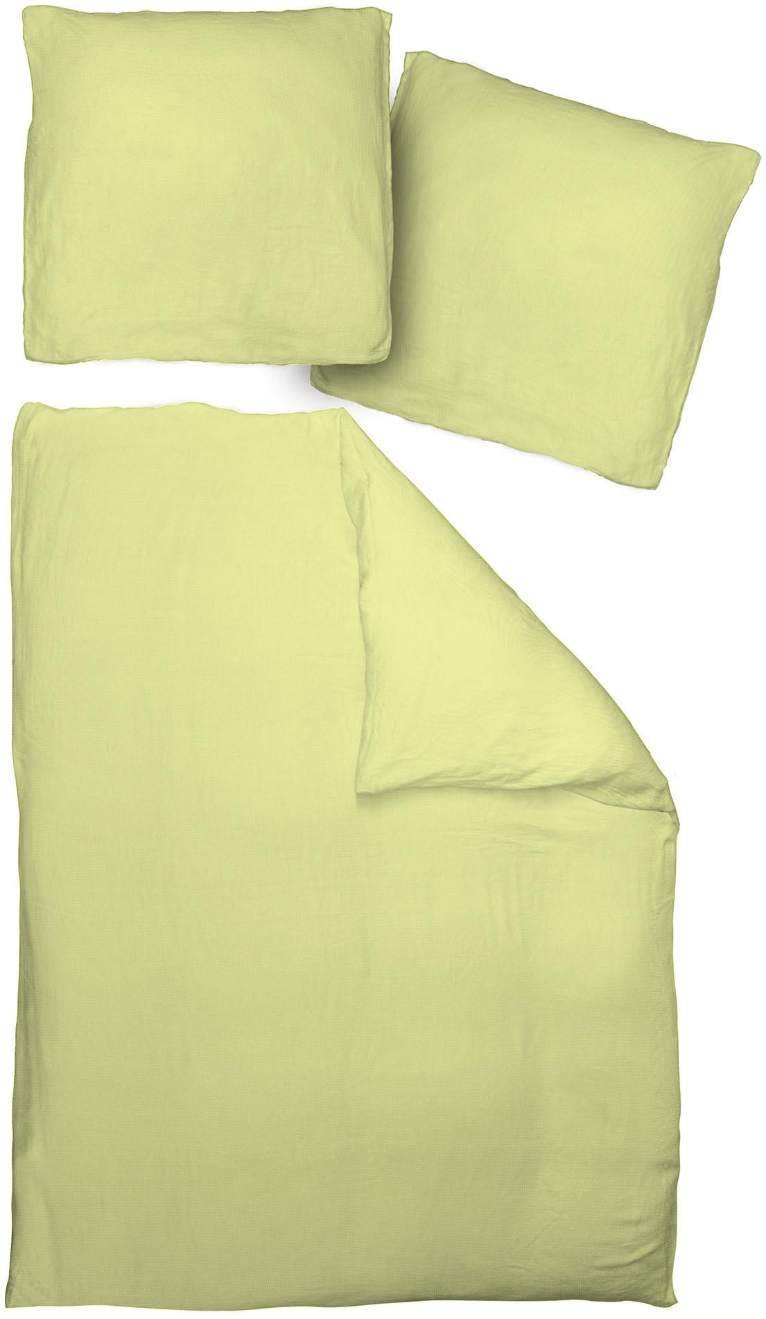 Adam Bettwäsche "Uni Collection light" 2 Stk. aus 100 % Bio-Baumwolle, 2 te günstig online kaufen