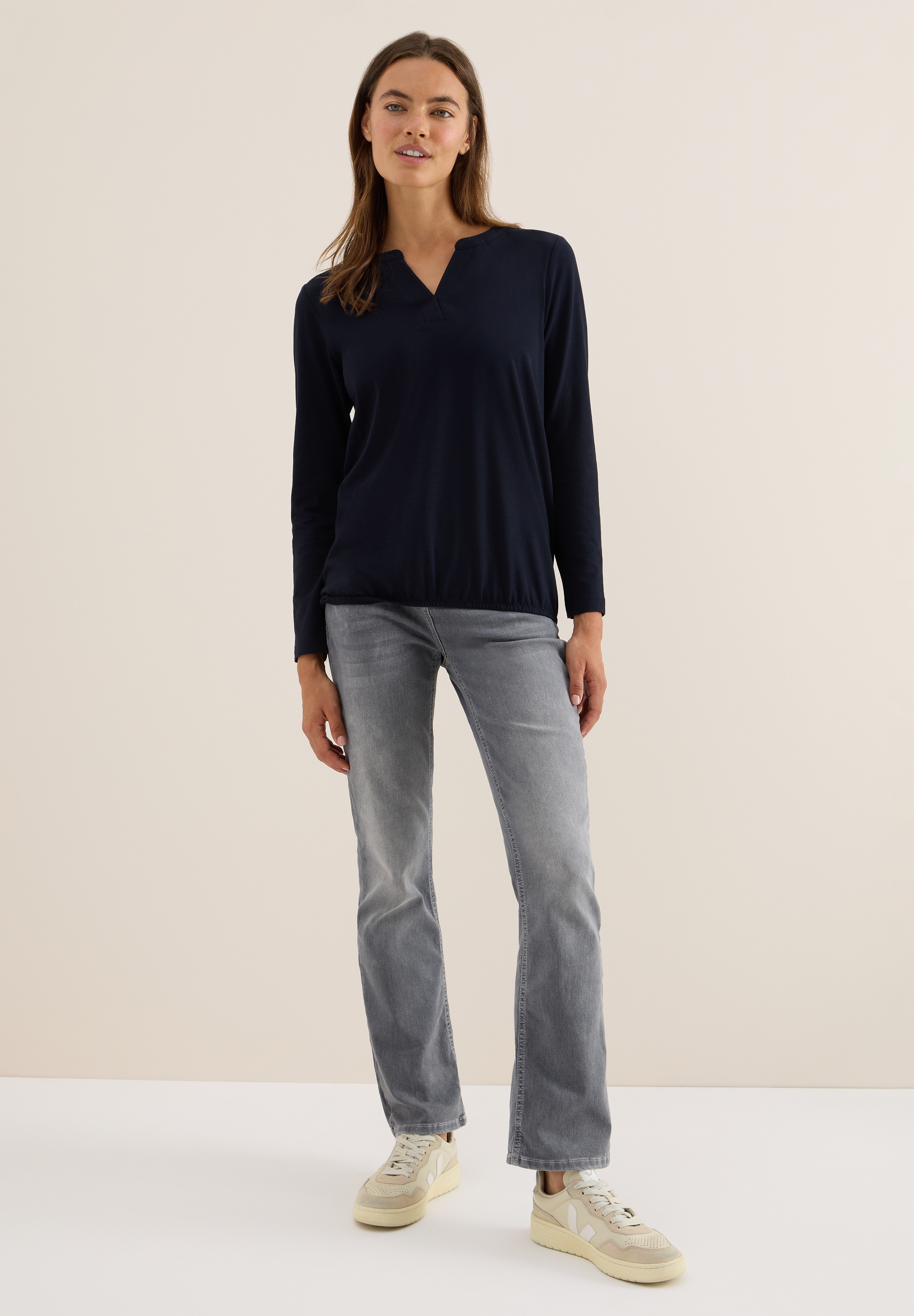 Cecil Langarmshirt, aus reiner Baumwolle