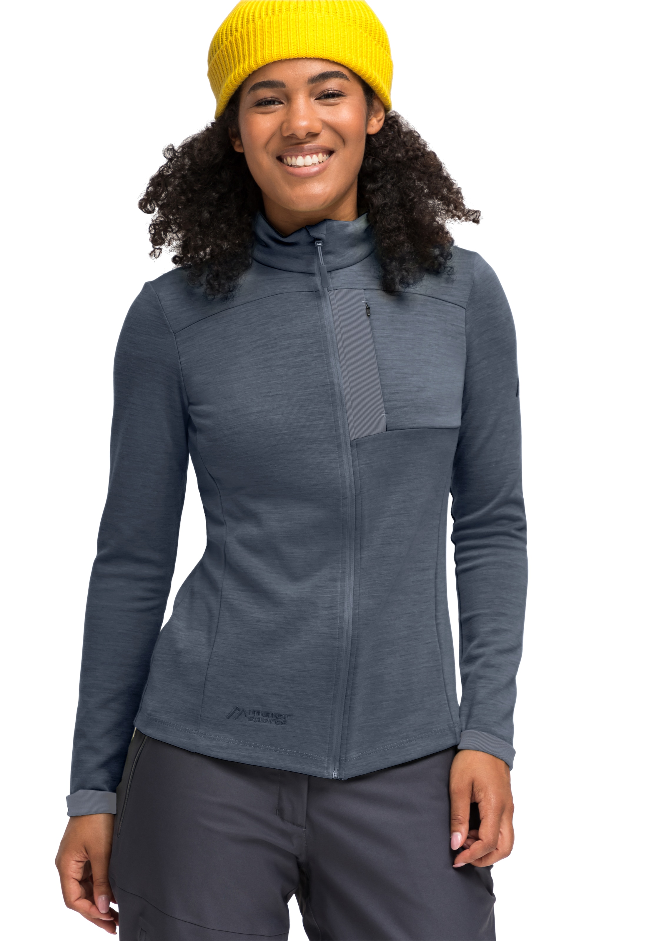 Maier Sports Funktionsshirt »Skutvik Midlayer-Jacke für ideal bestellen BAUR | Damen, online W«, Outdoor-Aktivitäten für