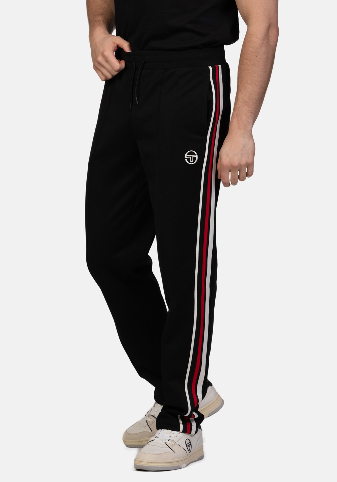 Sergio Tacchini Jogginghose »SPENCER VELOUR TRACK PANTS Herren«, Trainingshose Herren, Jogginghose, Retro, Sporthose, Streetwear, Sale