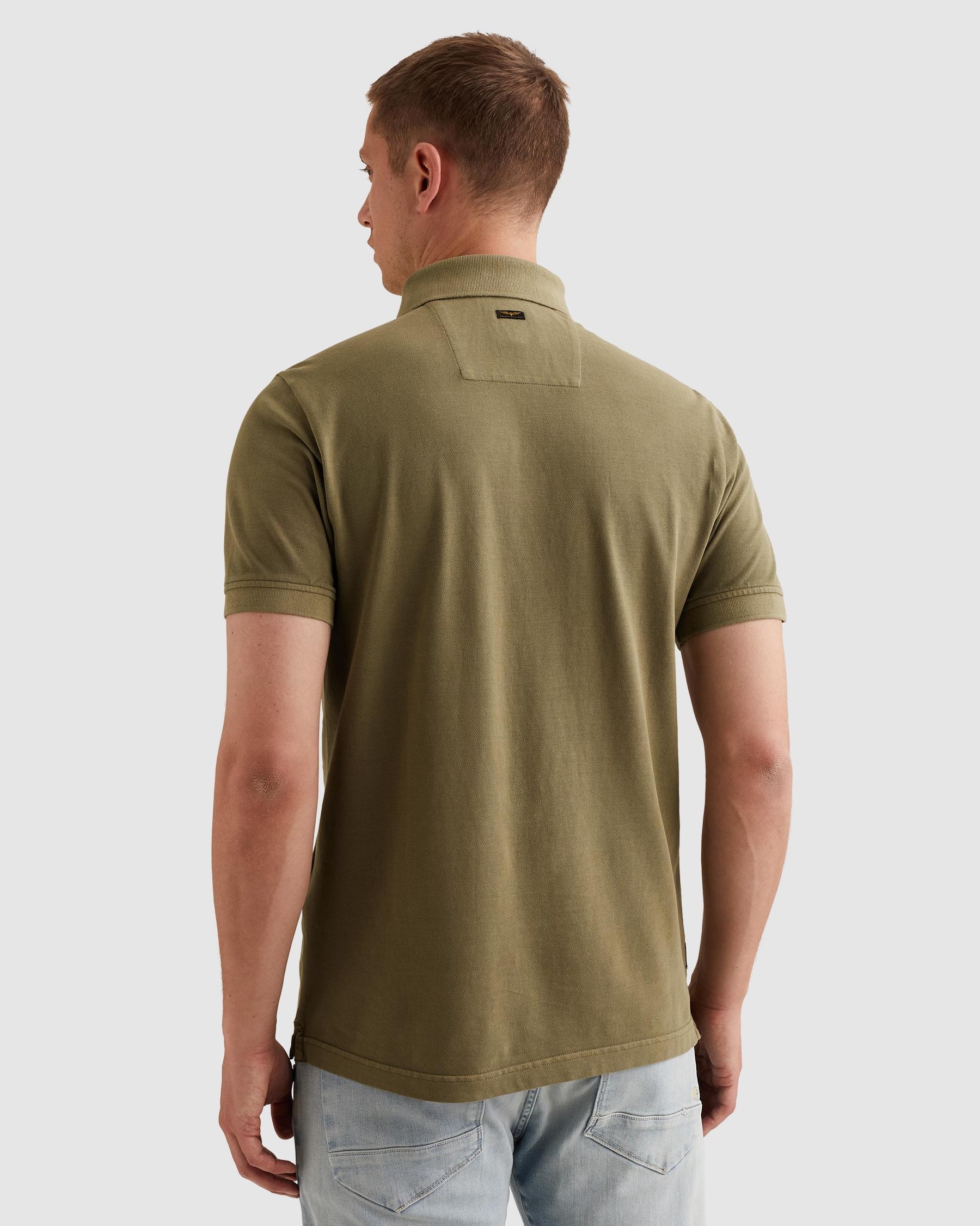 PME LEGEND Poloshirt »Short sleeve polo pique garment dyed« Piqué aus trageangenehmer Baumwolle
