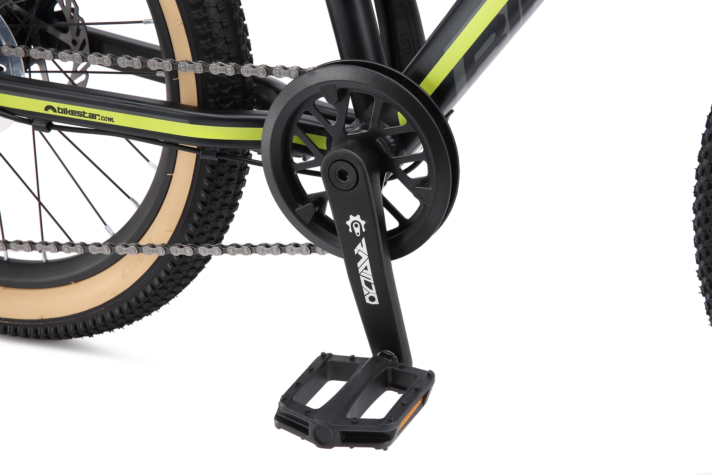 Bikestar Jugendfahrrad, 7 Gang, Shimano, RD-TY21 Schaltwerk, Kettenschaltung