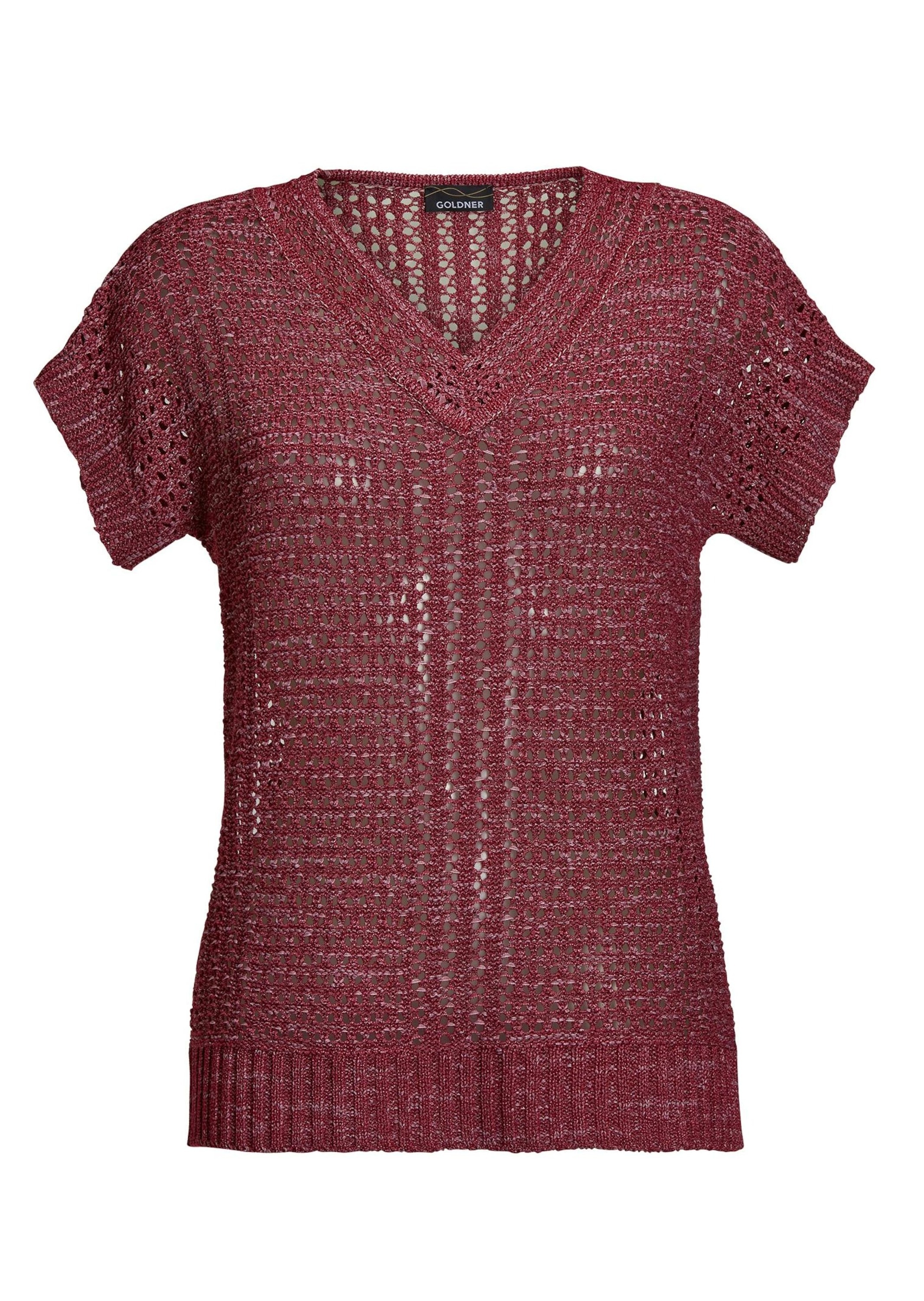 GOLDNER Strickpullover "Kurzgröße Pullover" Ohne günstig online kaufen