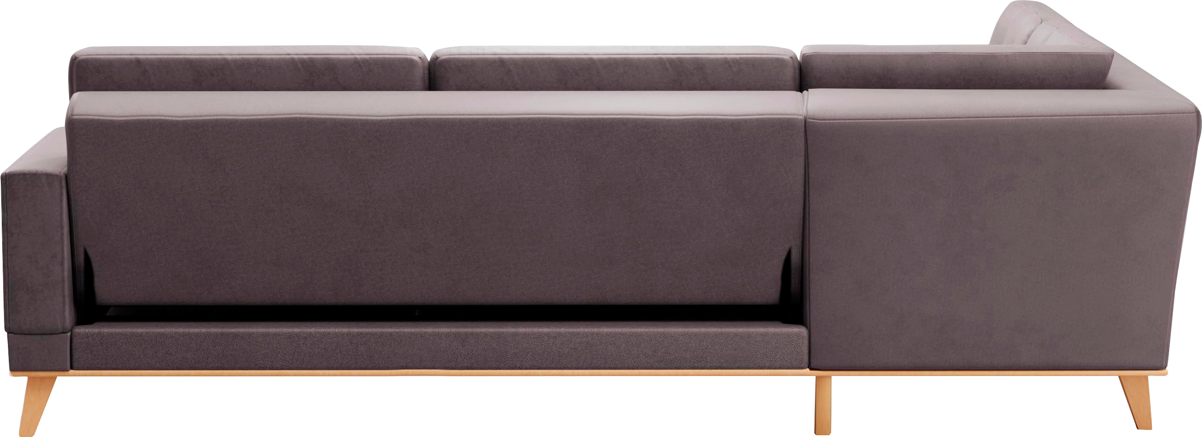 sit&more Ecksofa »Lavida L-Form«, wahlweise mit Kippfunktion und Bettkasten