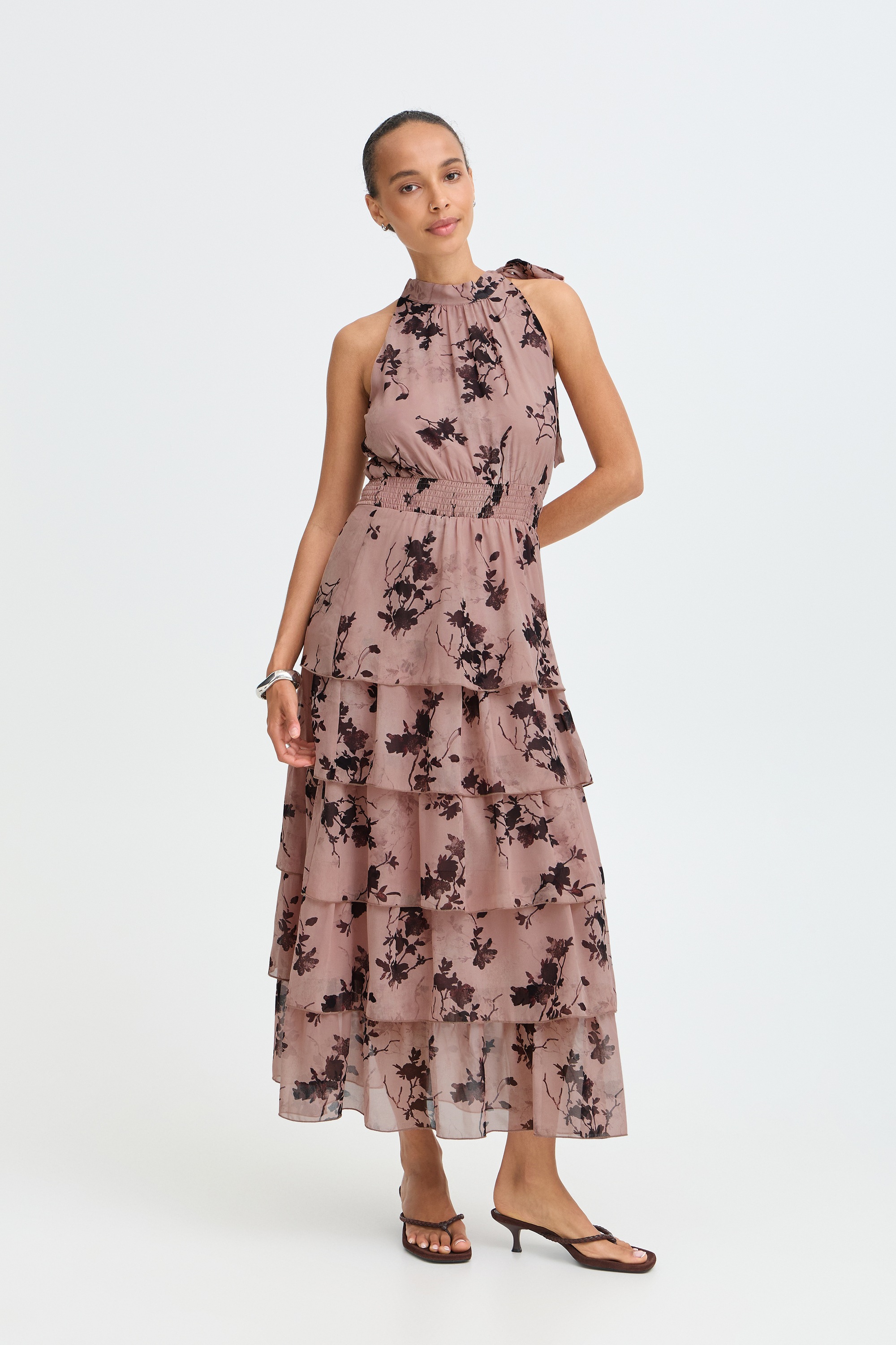 b.young Midikleid »Damen Fest BYXIMMA«