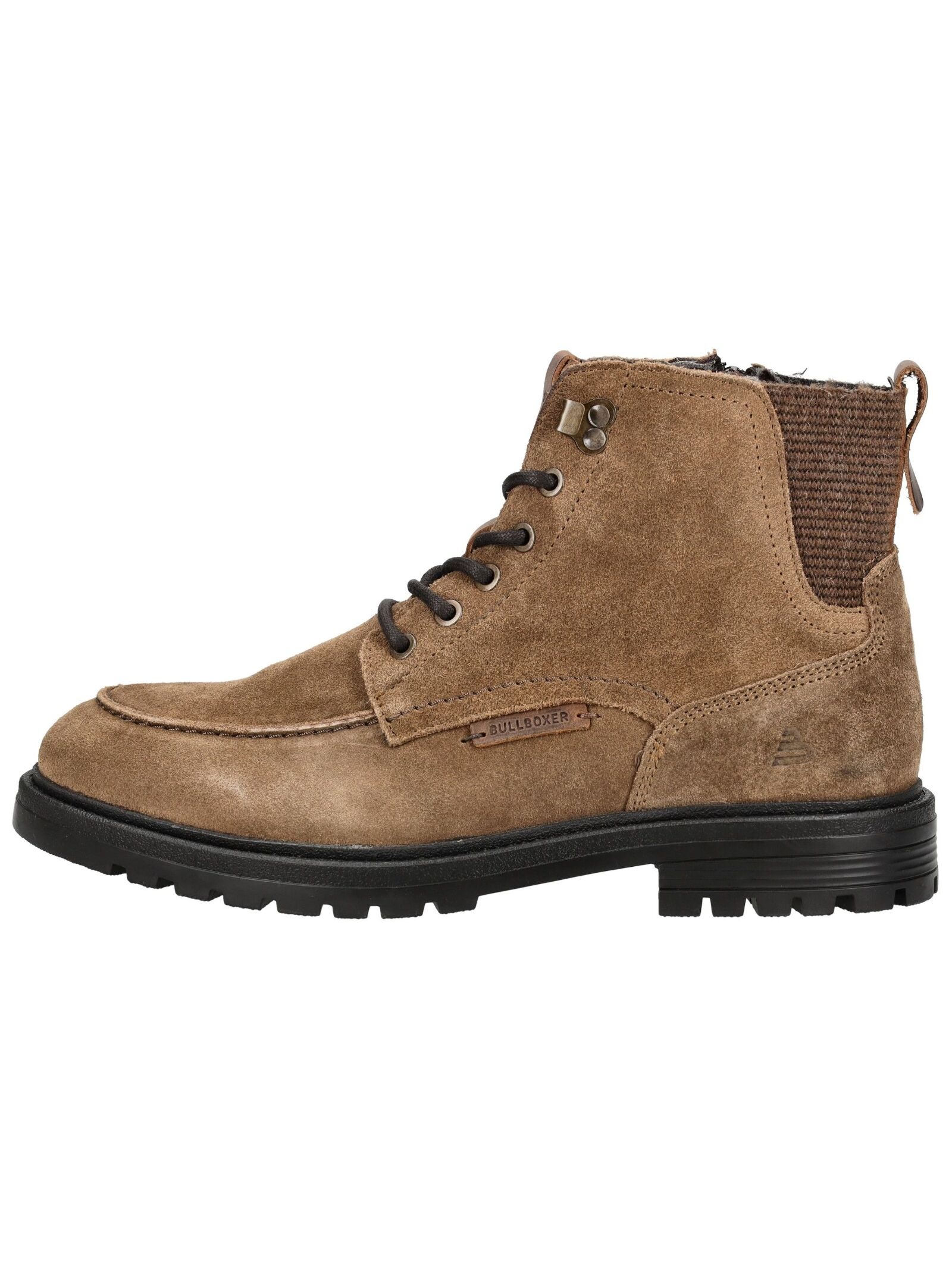 Bullboxer Schnürstiefelette »Bullboxer Stiefelette Veloursleder«