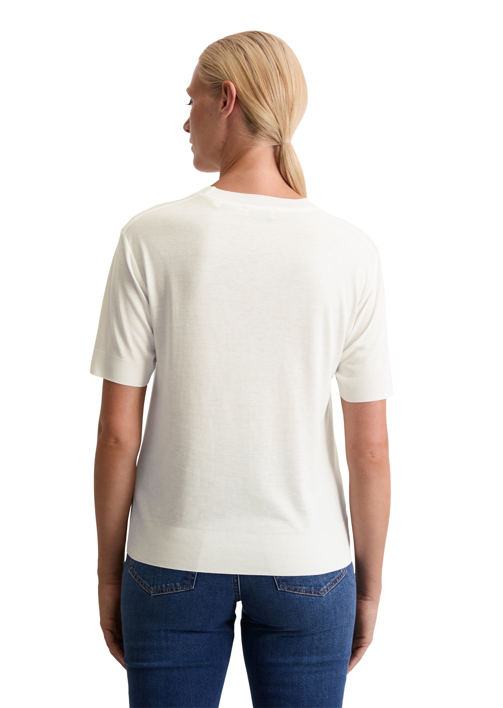 Thumbnail - Marc OPolo T-Shirt "aus TENCEL™ Lyocell-Baumwolle-Mix"