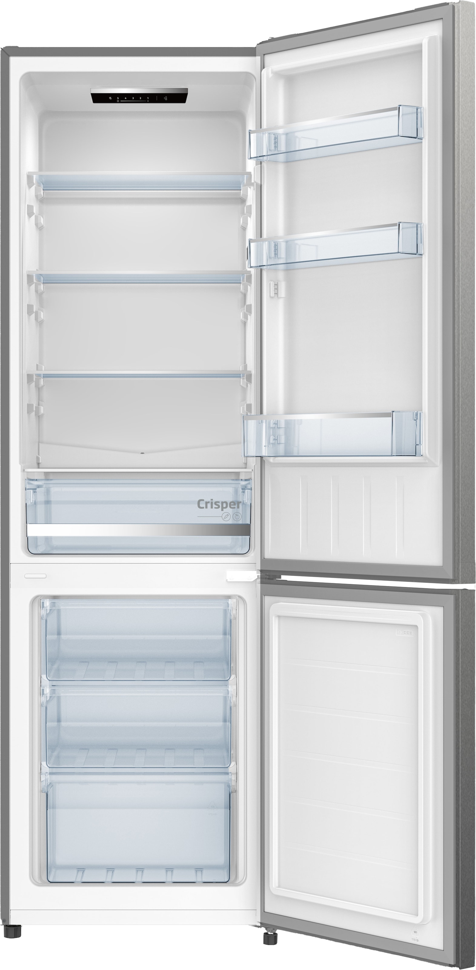 BEKO Kühl-/Gefrierkombination »B3RCSO255XB« 177 cm hoch 54 cm breit Das MinFrost-Abtausystem reduziert Eisbildung im Gefrierteil deutlich.