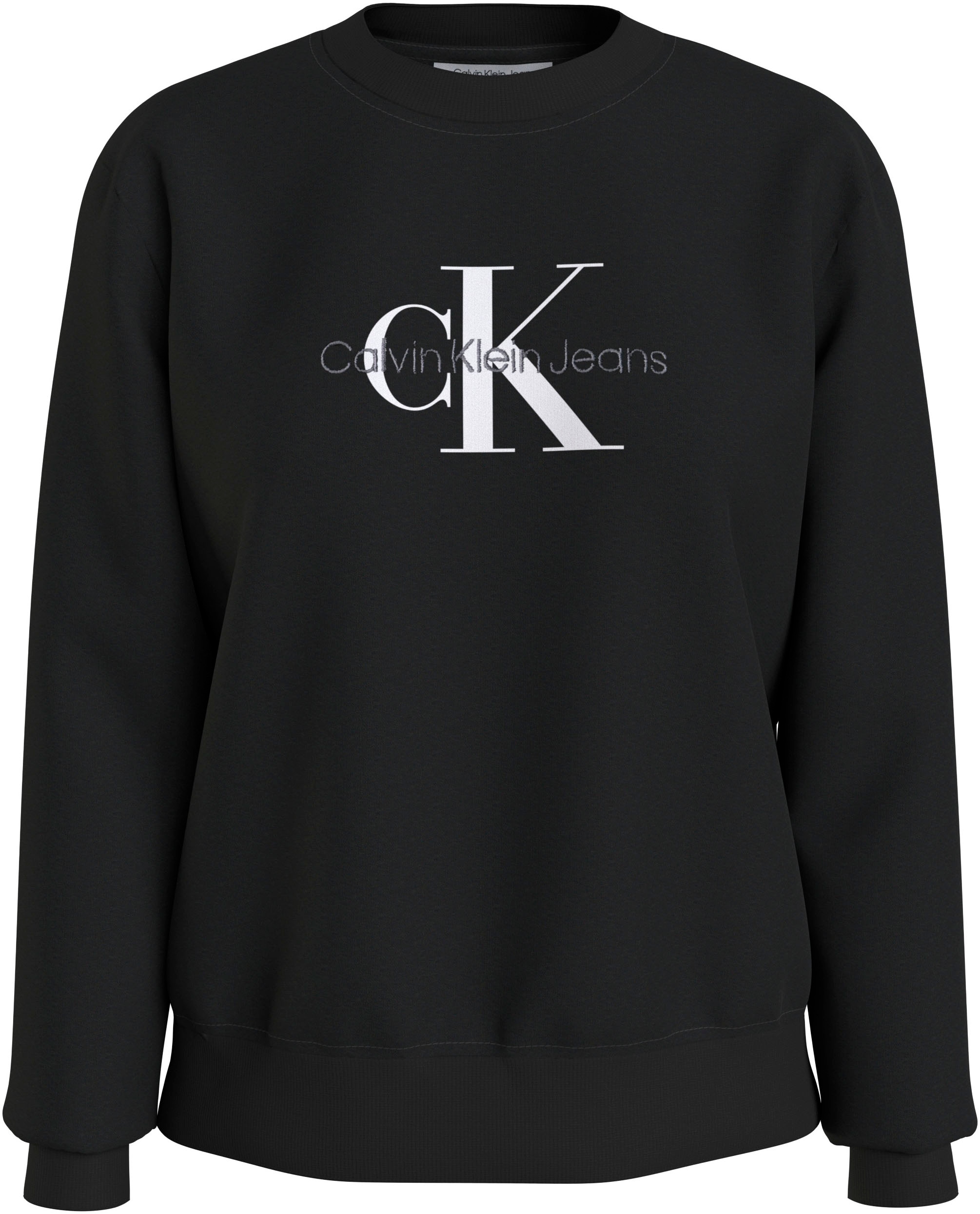 online REGULAR CREWNECK« Sweatshirt Klein kaufen »MONOLOGO BAUR Jeans | Calvin