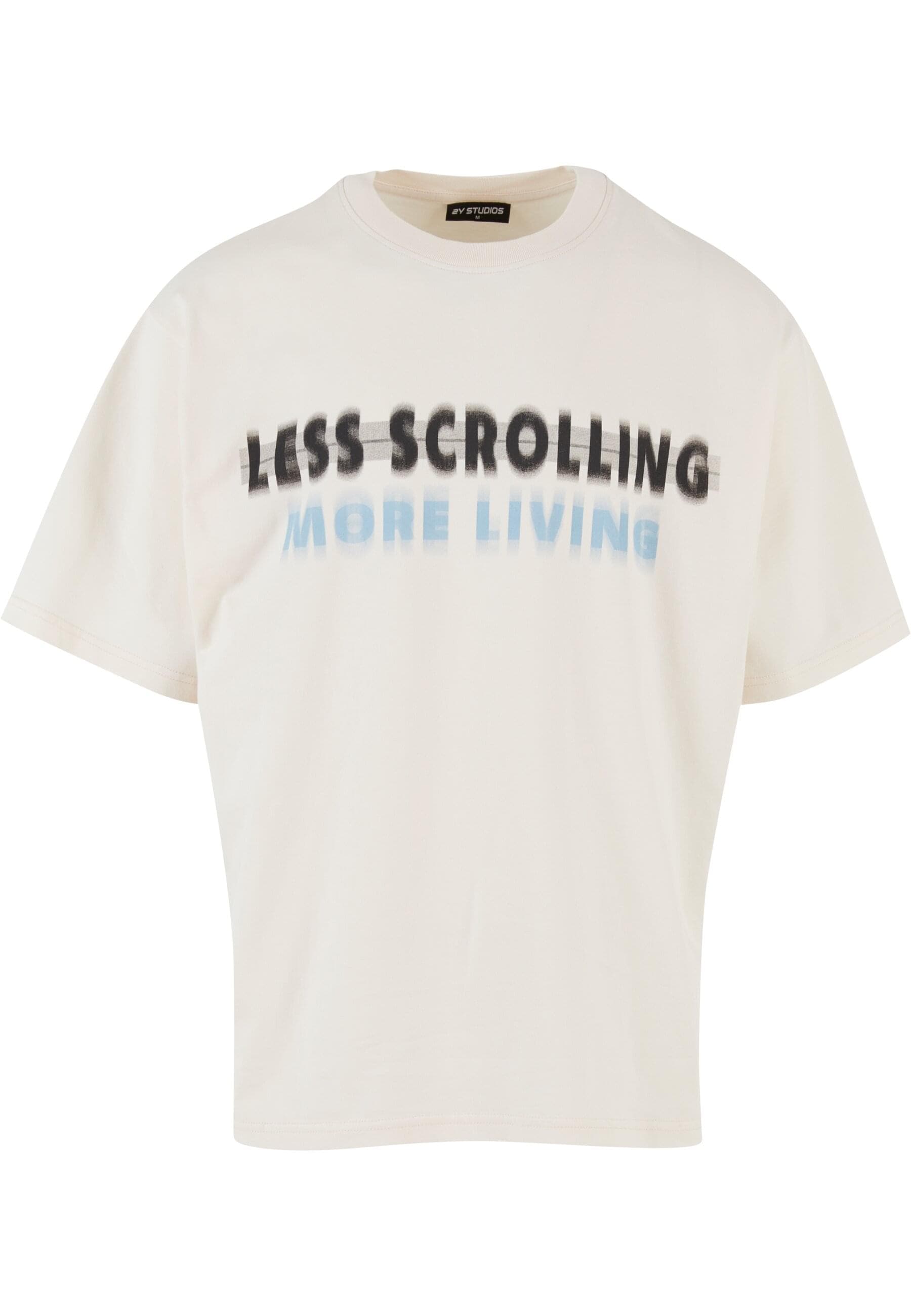 2Y Studios T-Shirt "2Y Studios Herren 2Y Less Scrolling Oversize Tee" 1 Stk günstig online kaufen