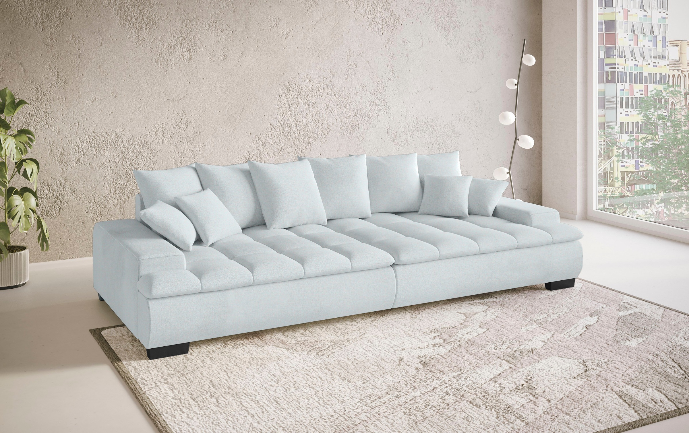 Mr. Couch Big-Sofa »Haiti II«, mit Kaltschaumpolsterung, bis 140 kg belastbar
