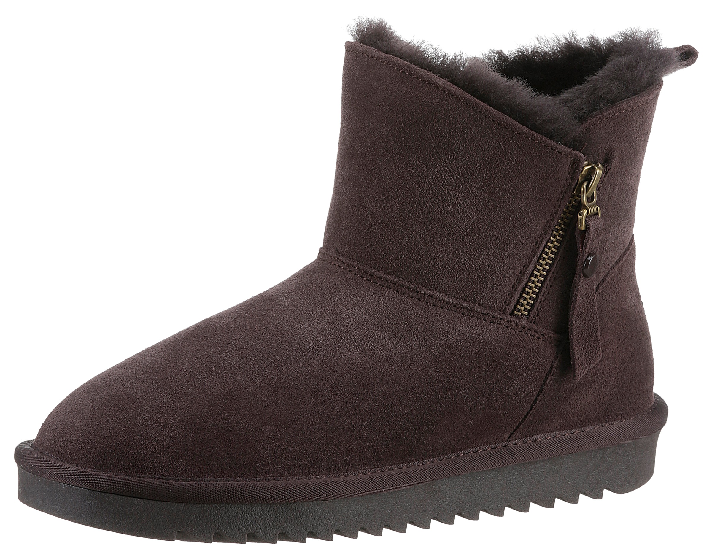 Ara Winterboots "ALASKA", Schlupfboots, Stiefel aus echtem Lammfell, G-Weit günstig online kaufen