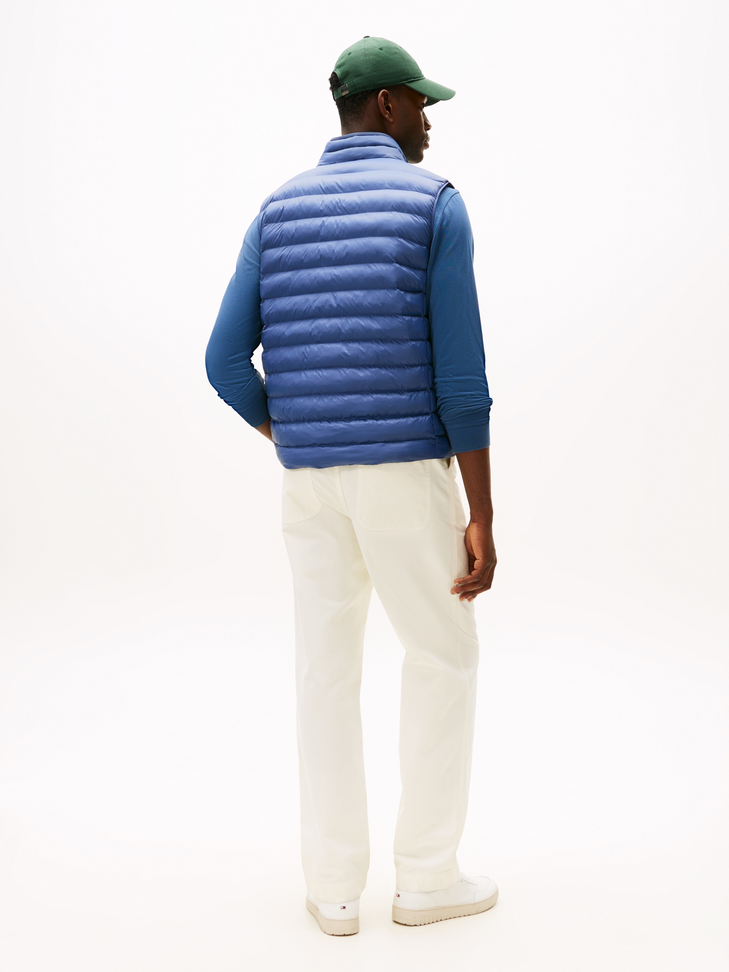 Tommy Hilfiger Steppweste »PACKABLE RECYCLED VEST«, mit Logostickerei
