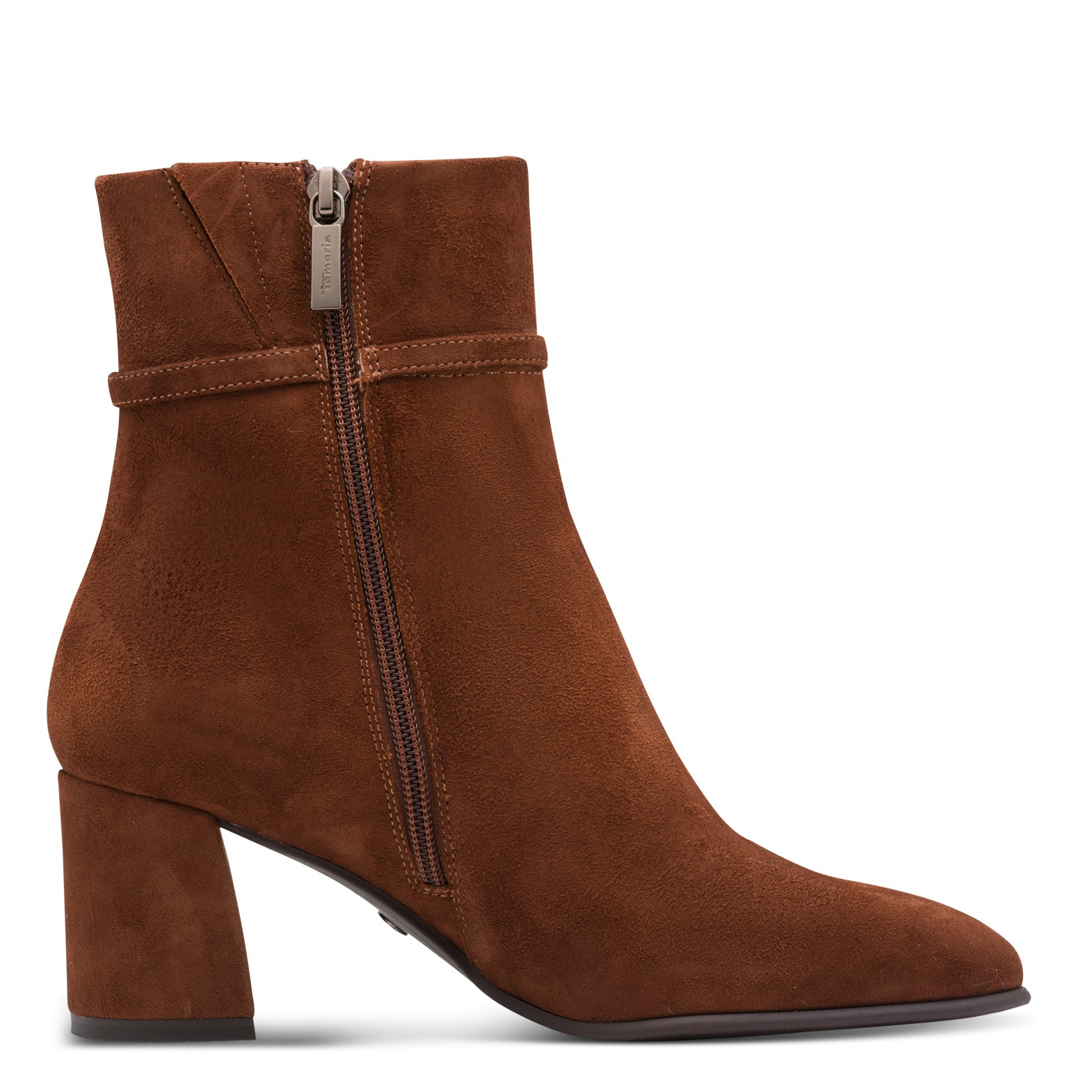 Tamaris Stiefelette, Blockabsatz, Businessschuh, Abendschuh mit Touch it-Ausstattung