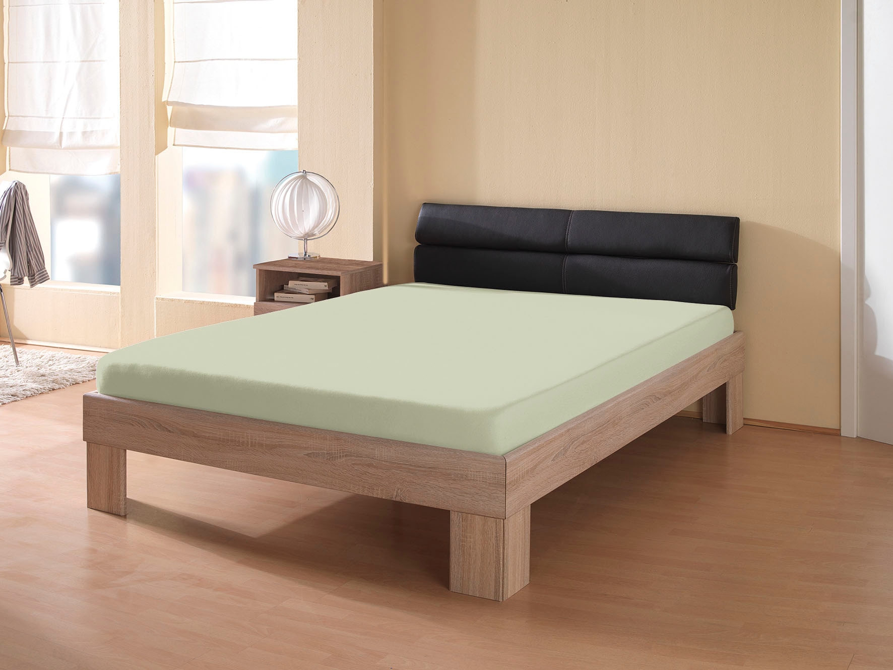 KUM Spannbettlaken "Interlock-Jersey Spannbetttuch" Interlock-Jersey Spannb günstig online kaufen