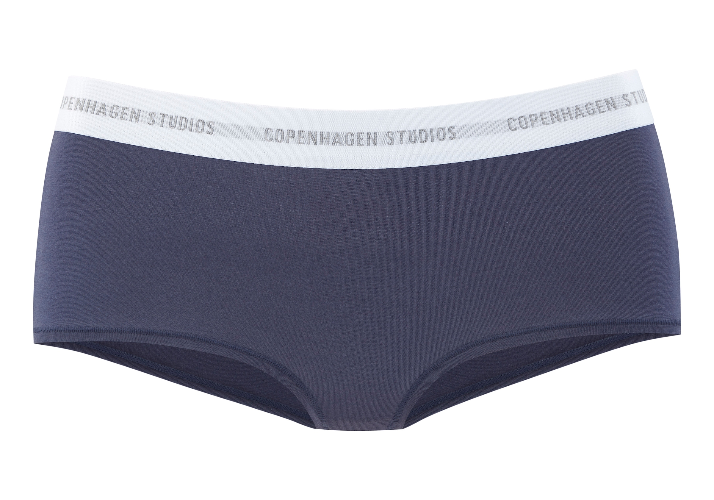 Damen Panty, COPENHAGEN STUDIOS, Gr. Snavy, Single Jersey, Obermaterial: 50% Modal (TENCEL ), 45% Baumwolle, 5% Elasthan (LYCRA), unifarben mit