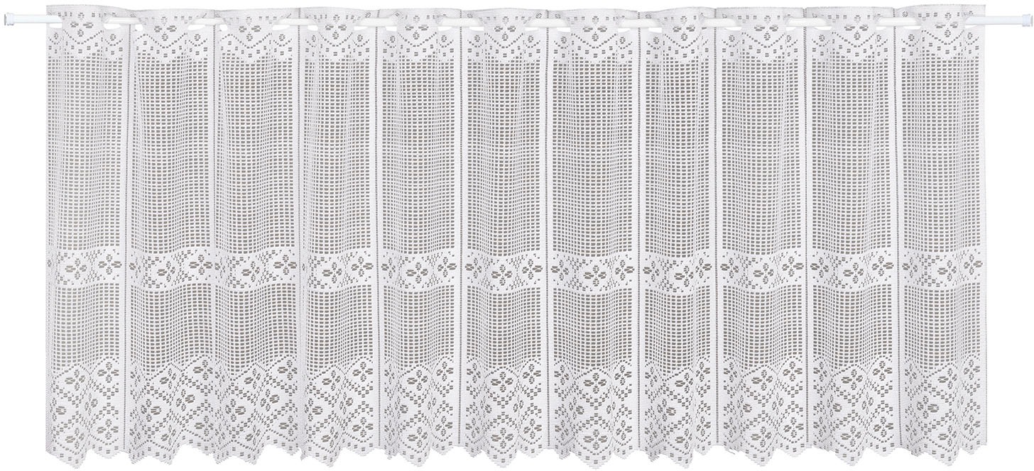 Gerster Scheibengardine "Hanna" Durchzuglöcher 1 Stk. tlg. SB-Jacquardbistr günstig online kaufen