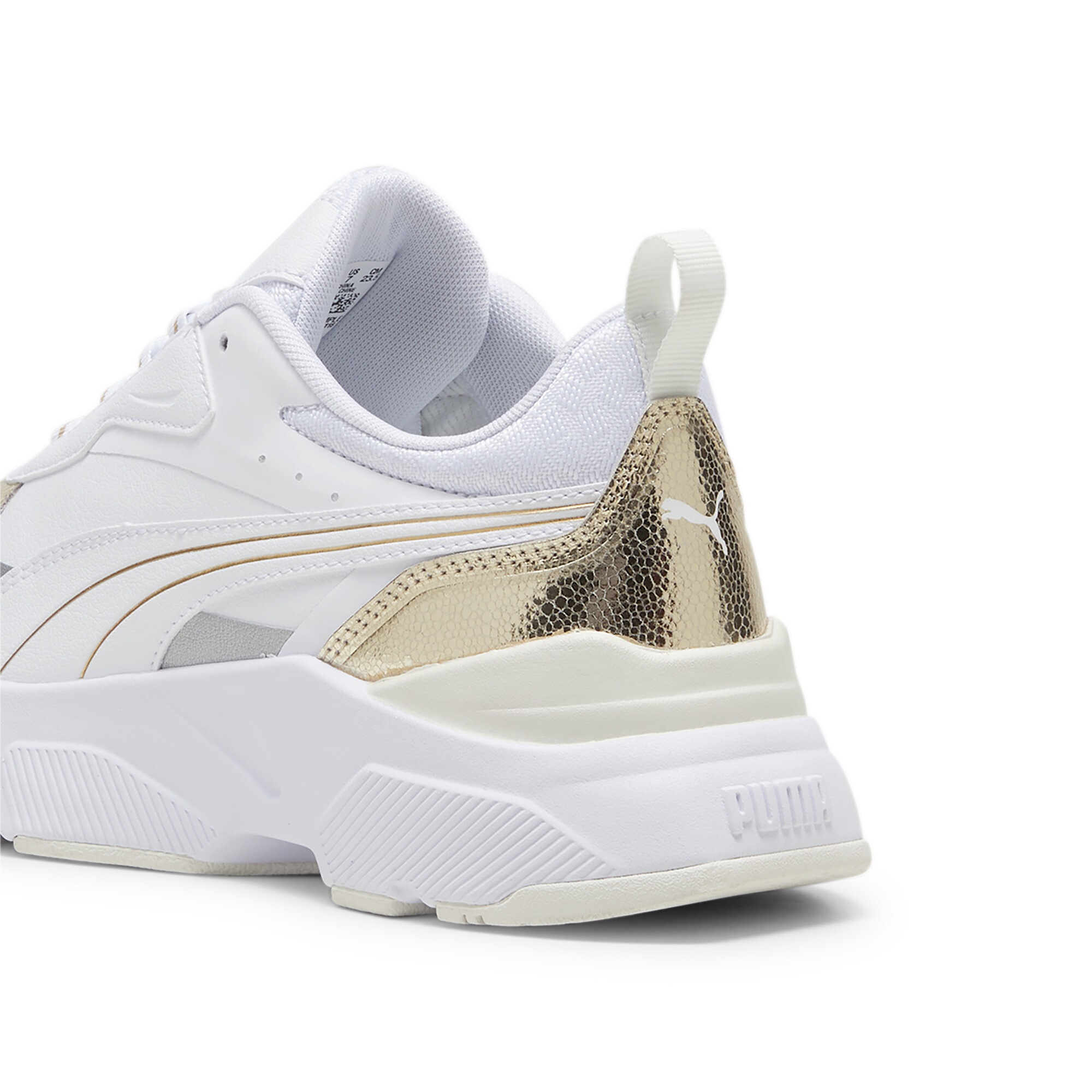 PUMA Sneaker »Cassia Metallic Shine Sneakers Damen«