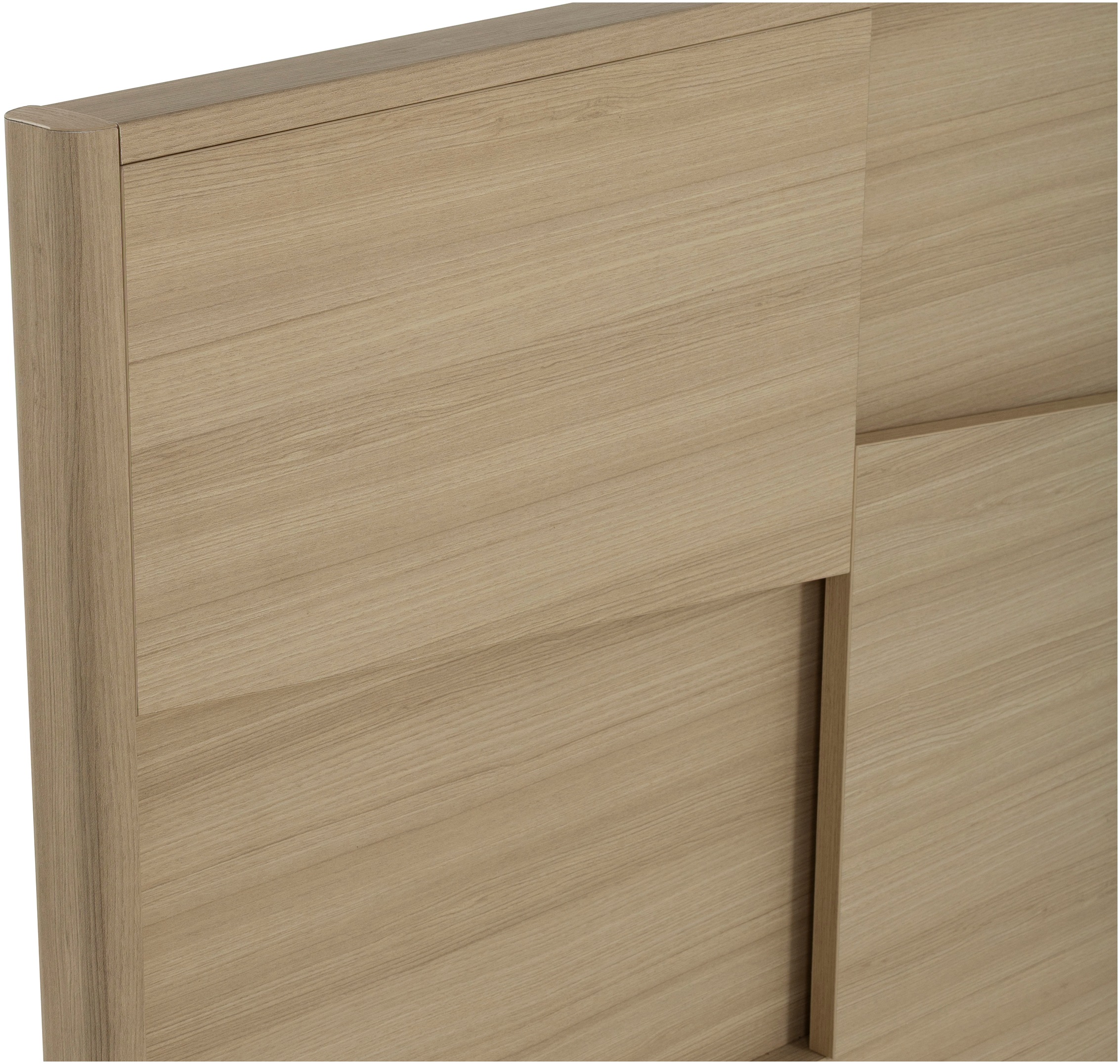 Gami Einzelbett Ein elegantes Bett mit integrierter Beleuchtung