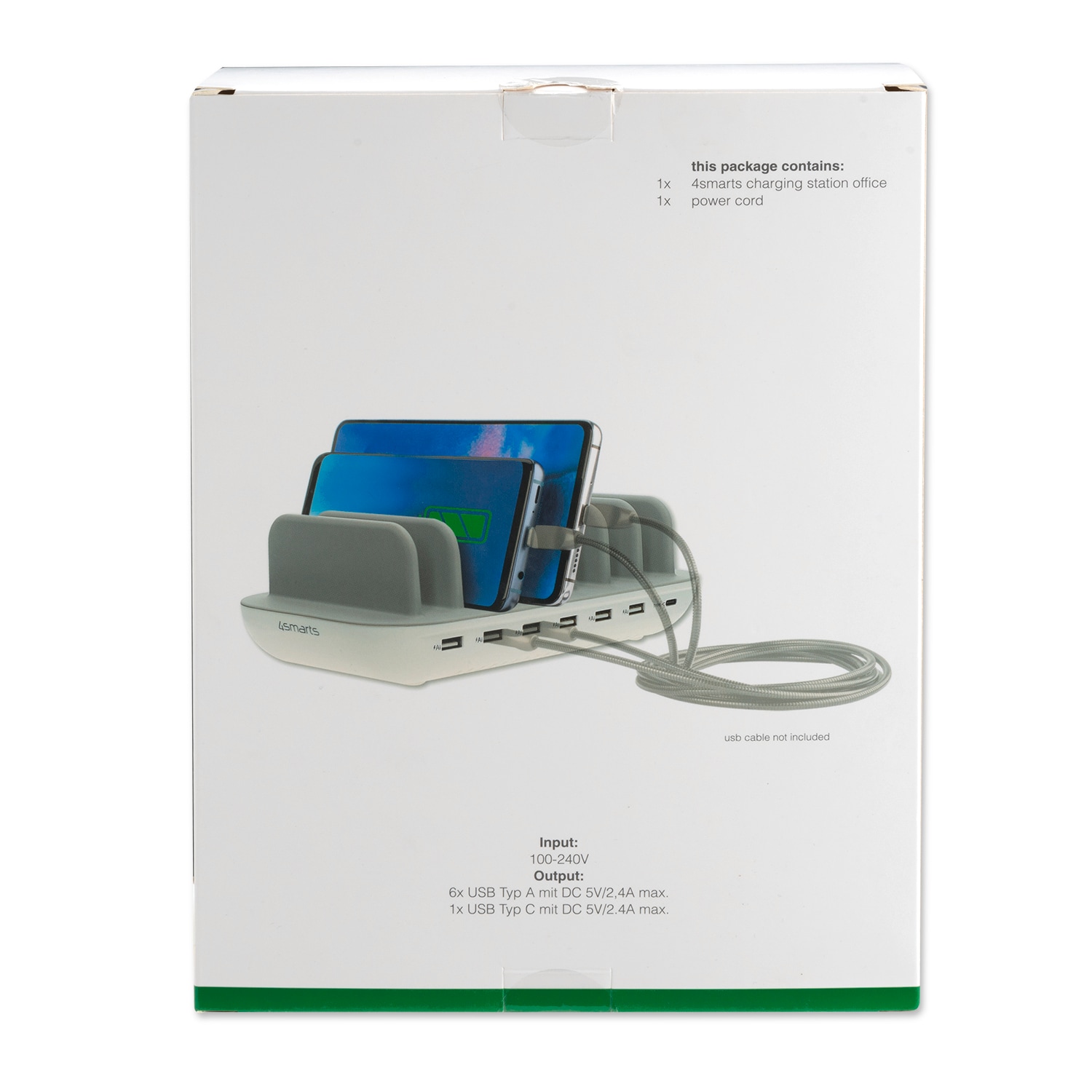 4smarts USB-Ladegerät »Charging Station Office 60W«