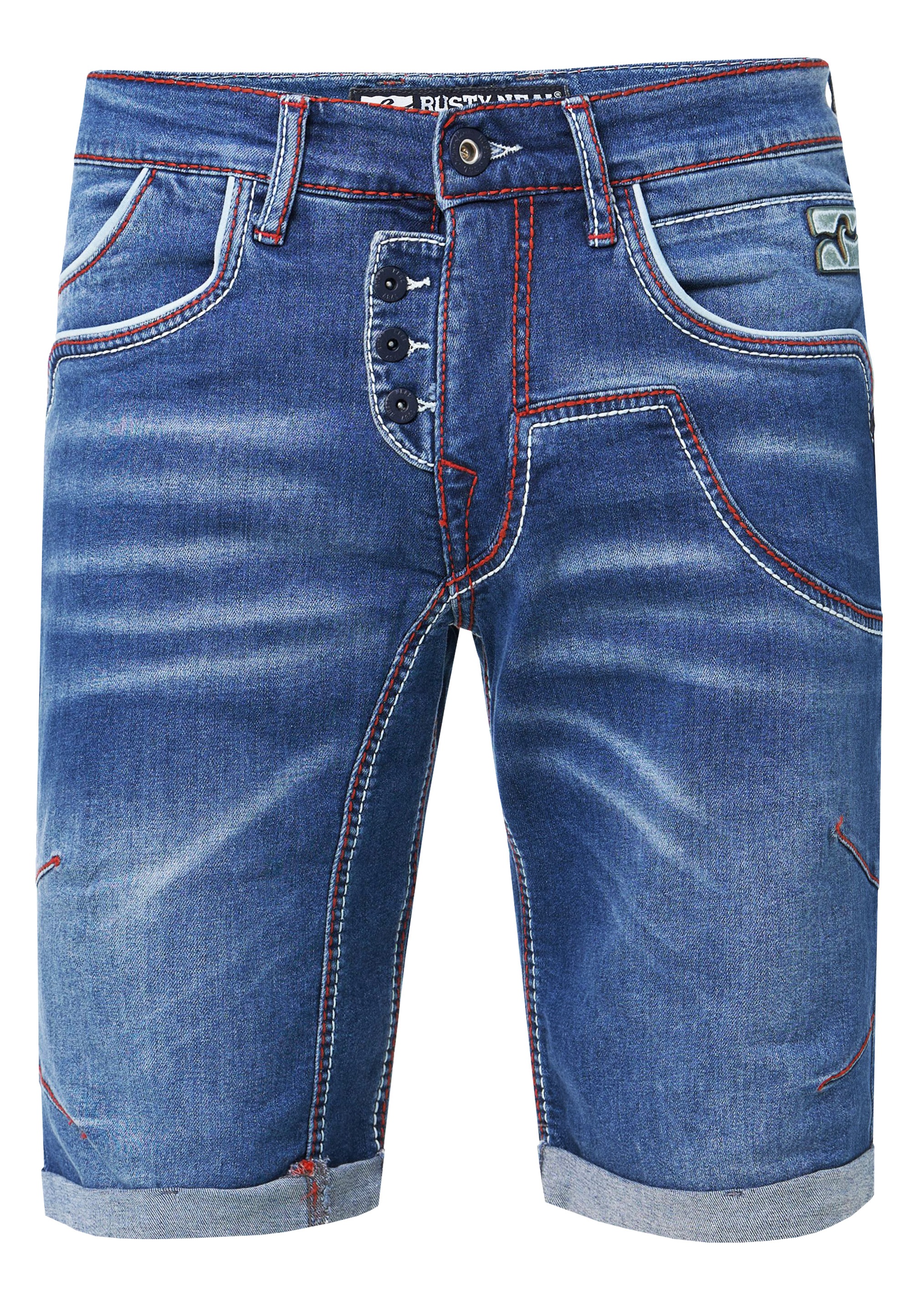 Rusty Neal Shorts »Ruben«, in tollem Jeans-Look