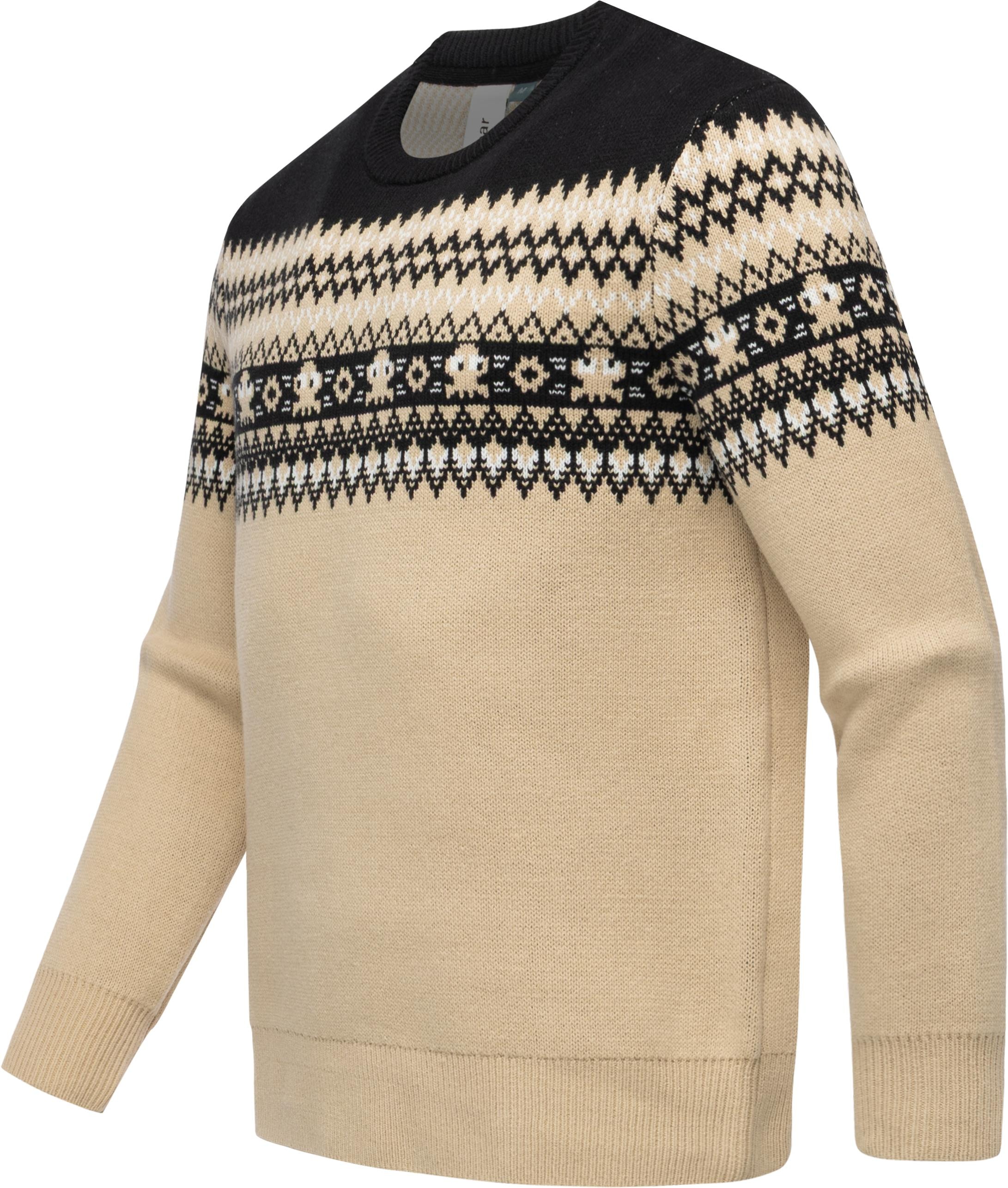Ragwear Norwegerpullover »Norwen« Warmer Norweger Herren Strickpullover